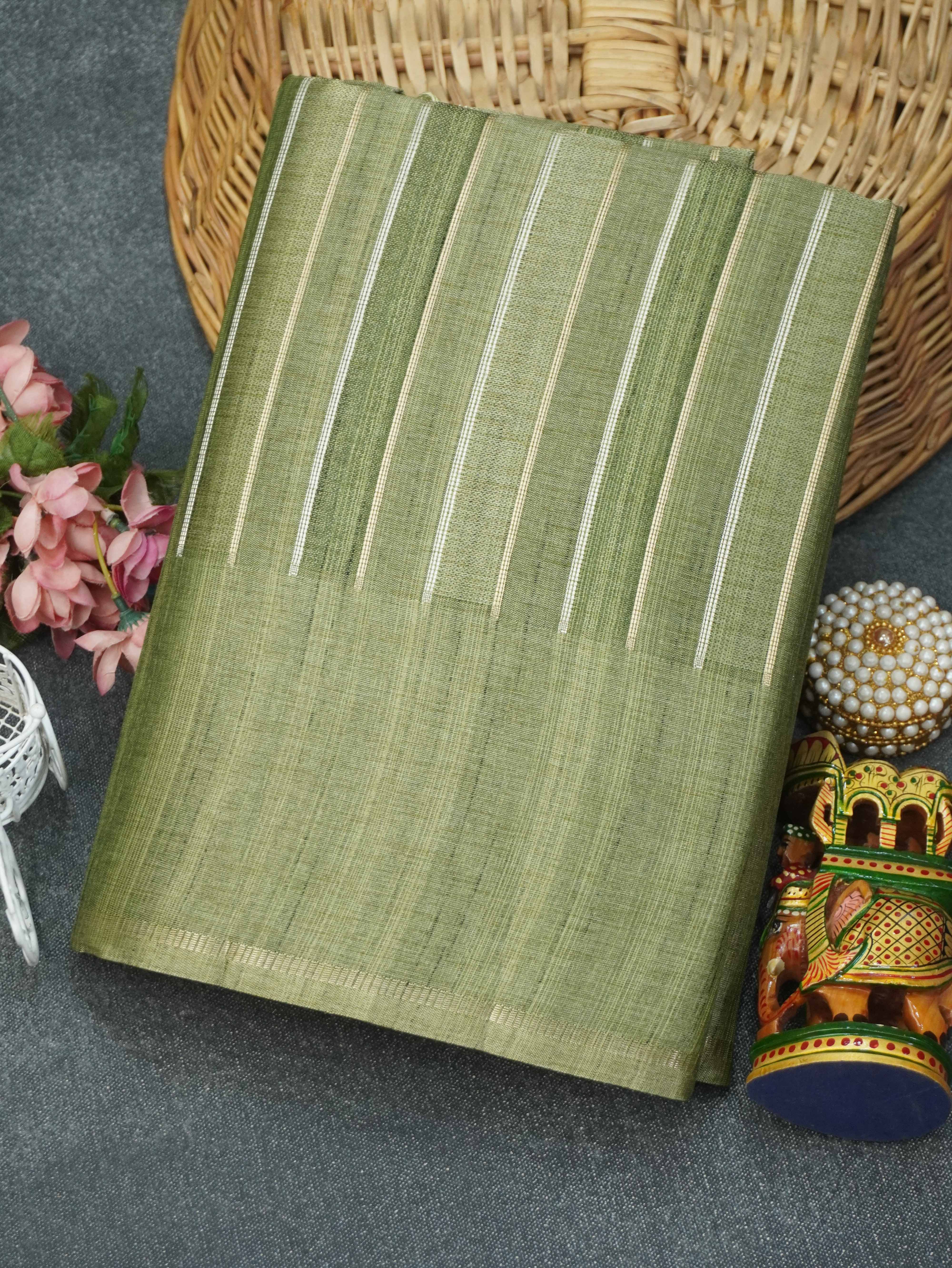 Handloom Matka Silk Saree | TTDS3329