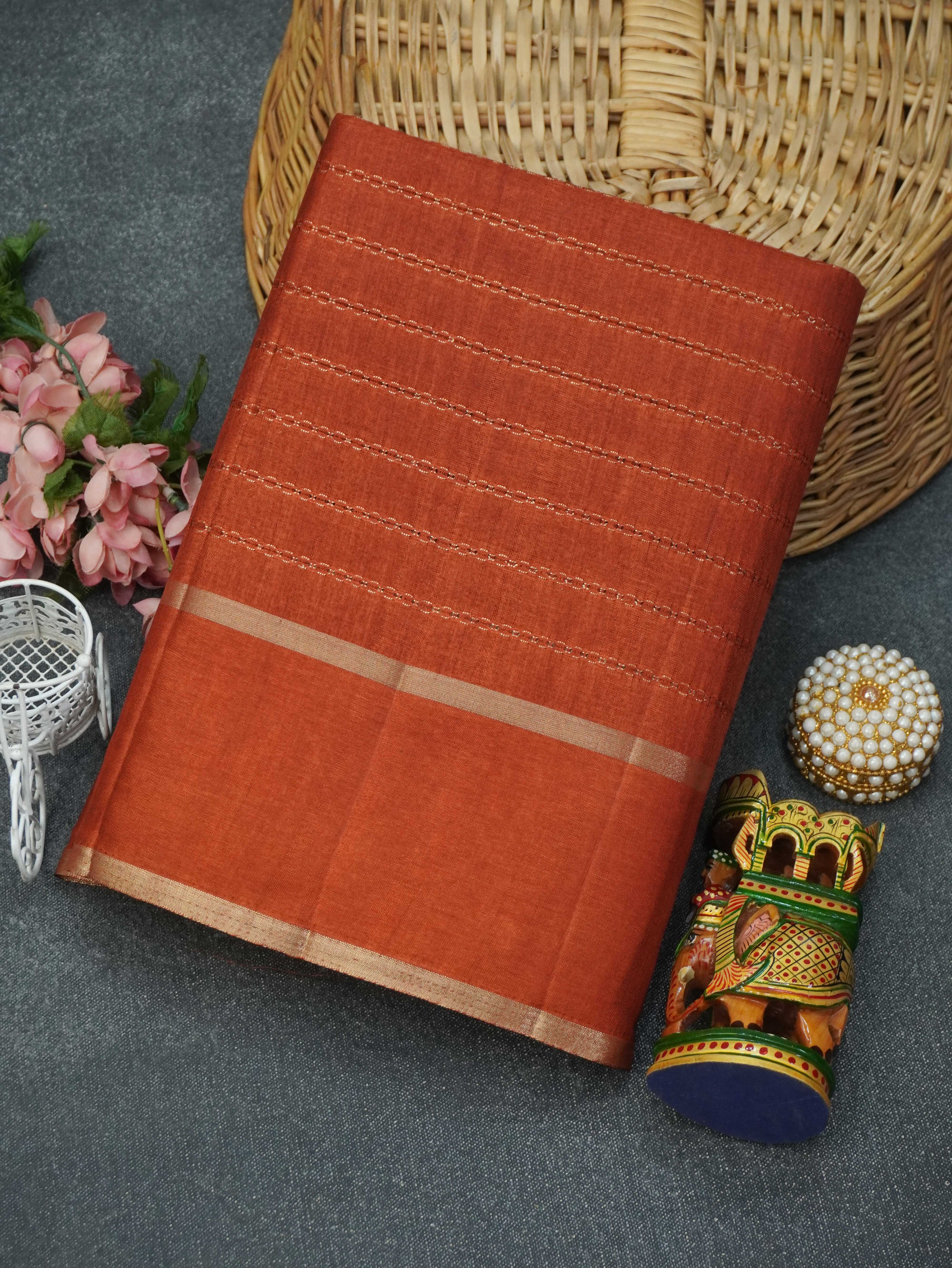 Handloom Matka Silk Saree | TTDS3332