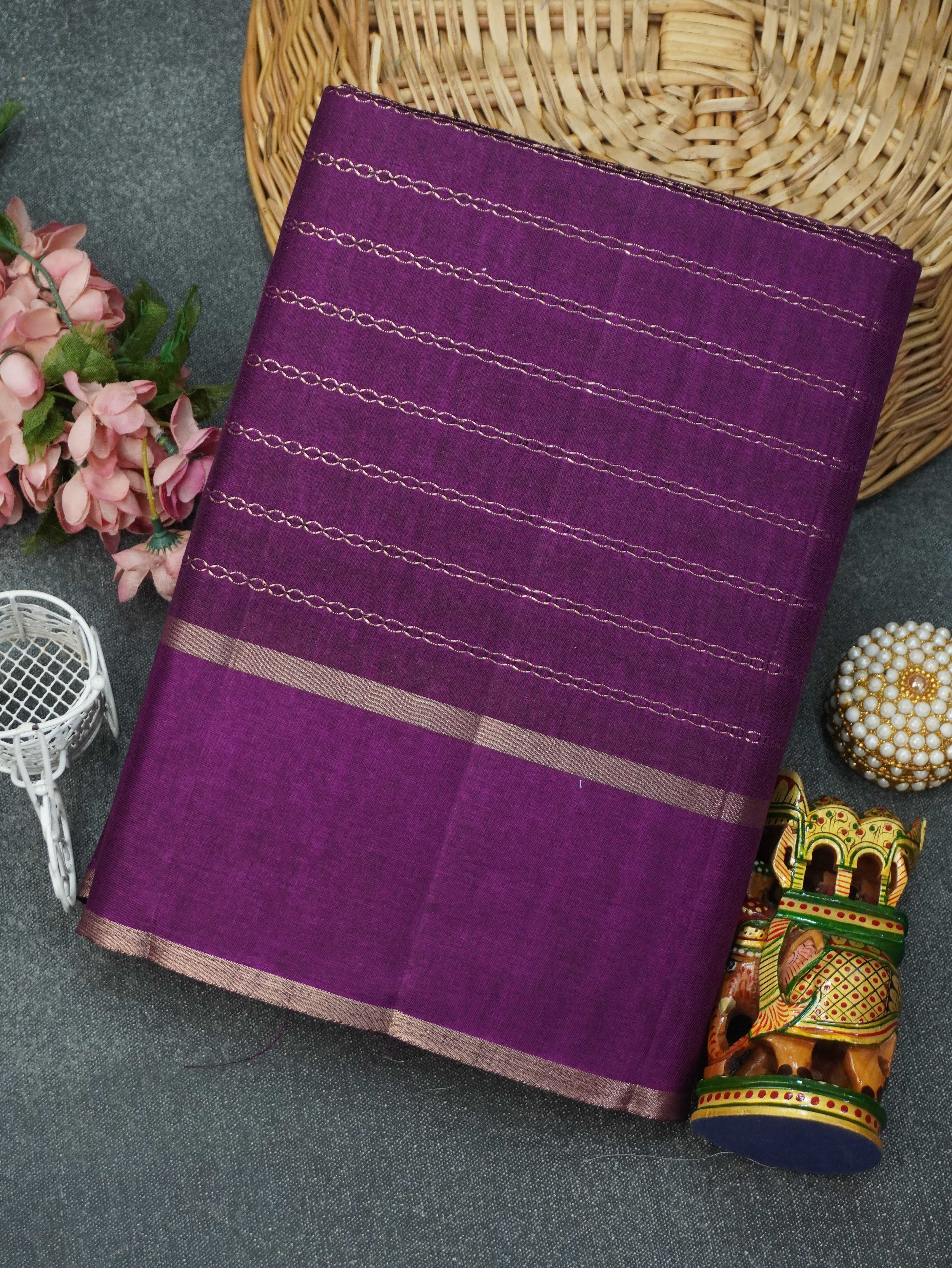 Handloom Matka Silk Saree | TTDS3332