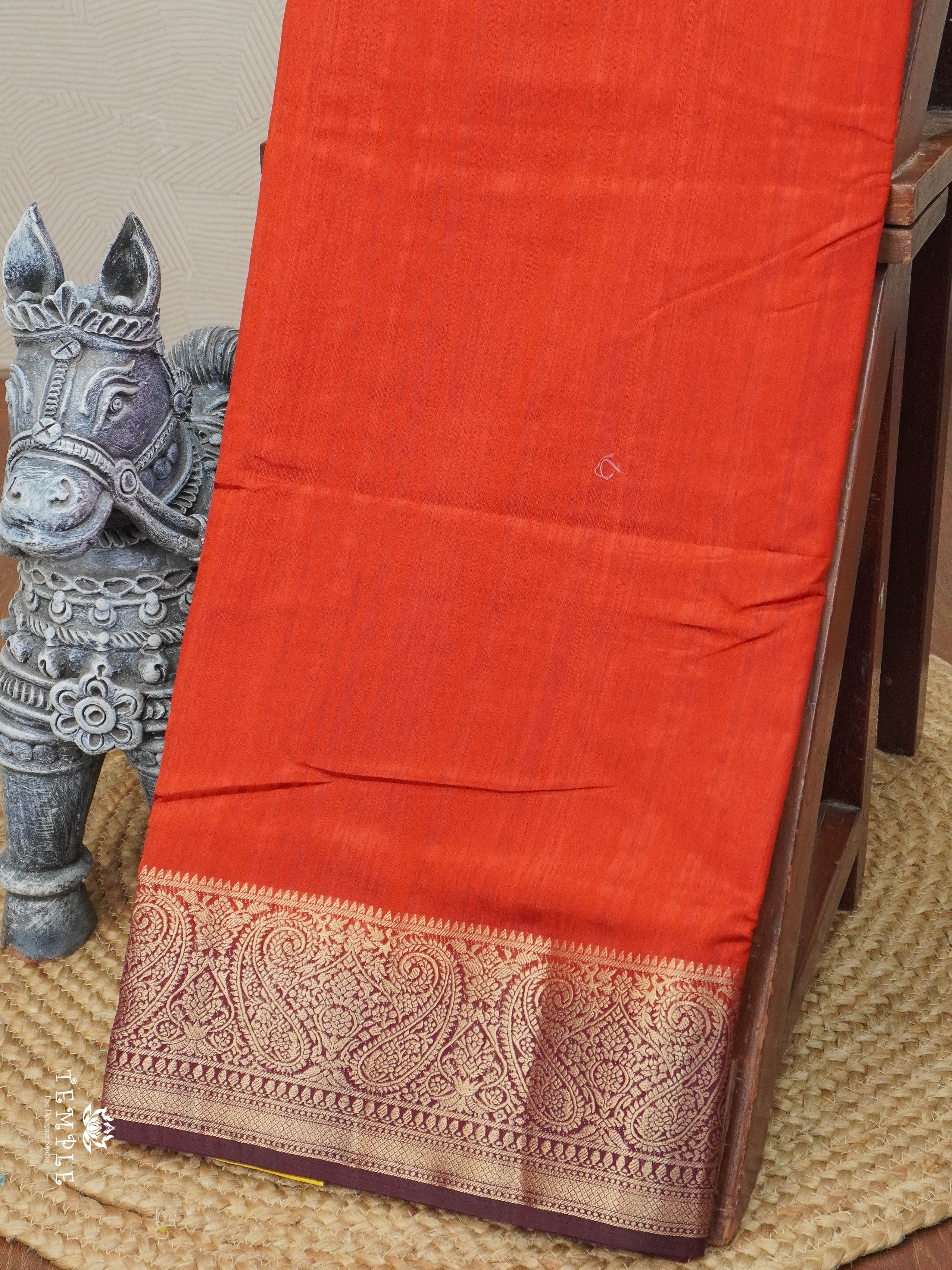 Jute Silk Saree | TTDS2929