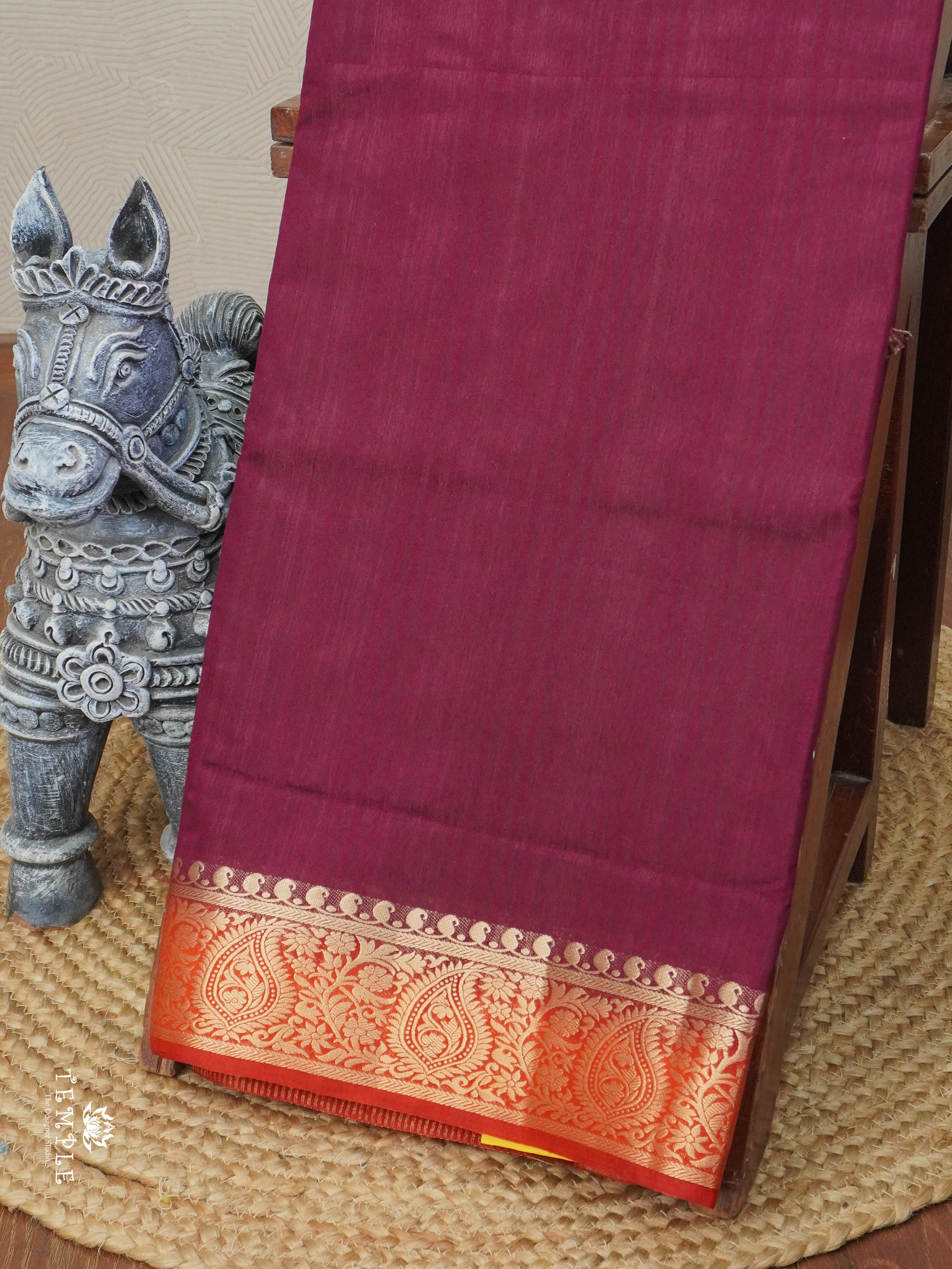 Jute Silk Saree | TTDS2930