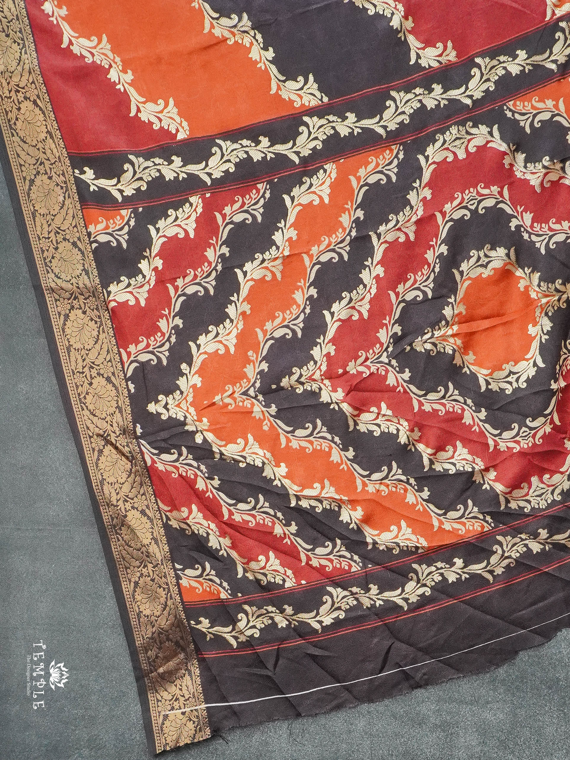 Georgette Saree With Leheriya Pattern | TTDS2931