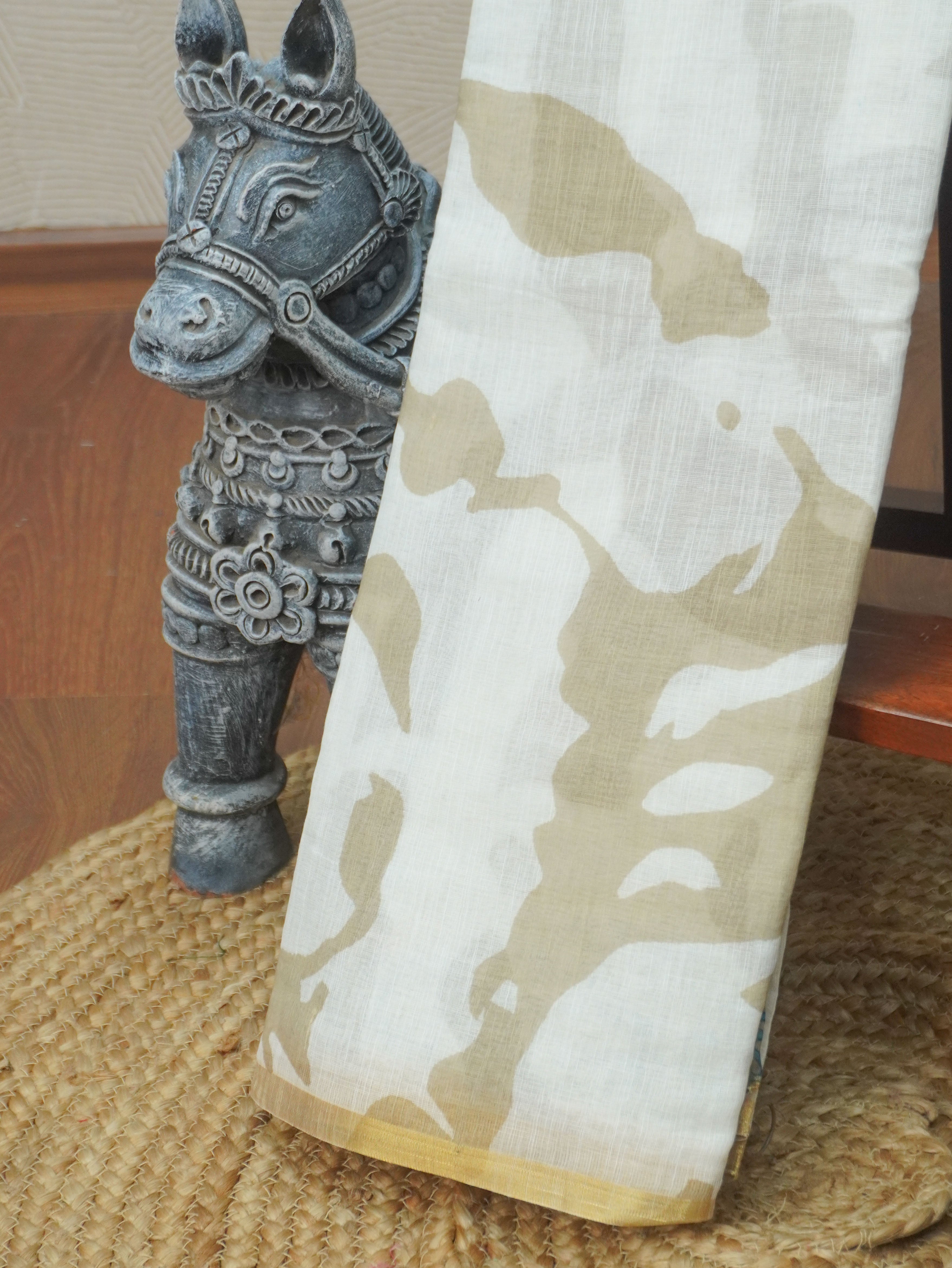 Chanderi Cotton Saree | TTDS3336