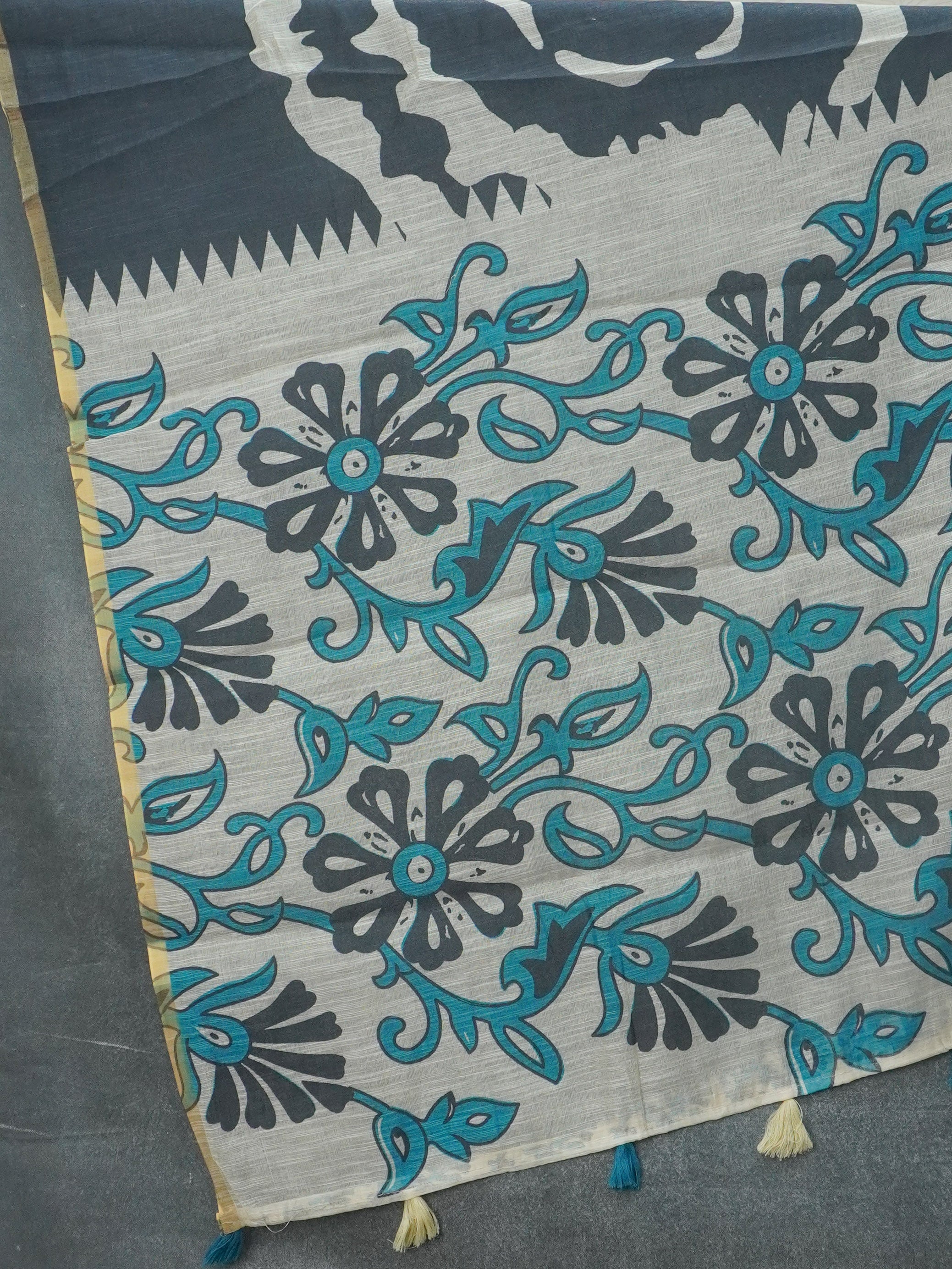 Chanderi Cotton Saree | TTDS3336
