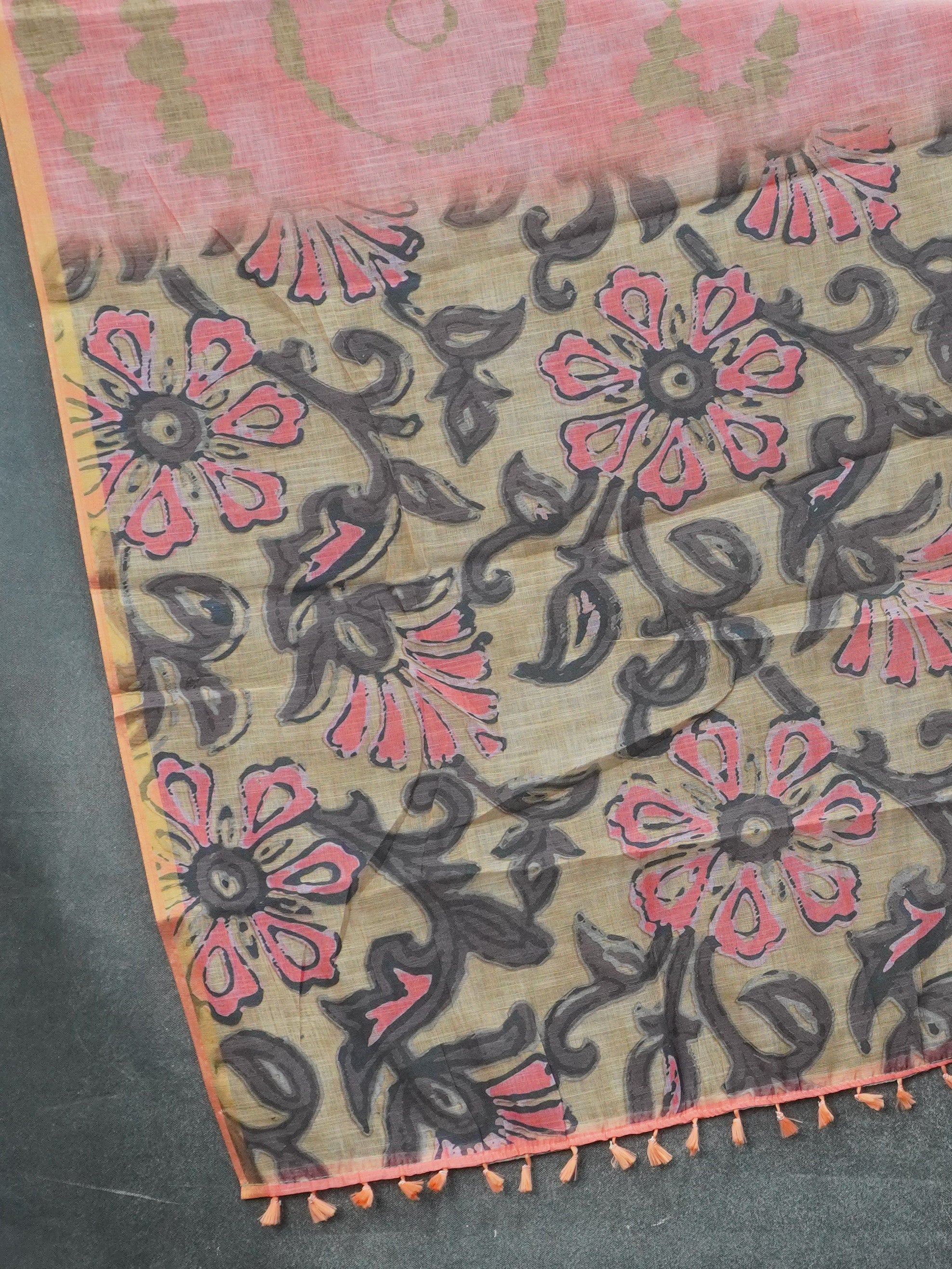 Chanderi Cotton Saree | TTDS3330