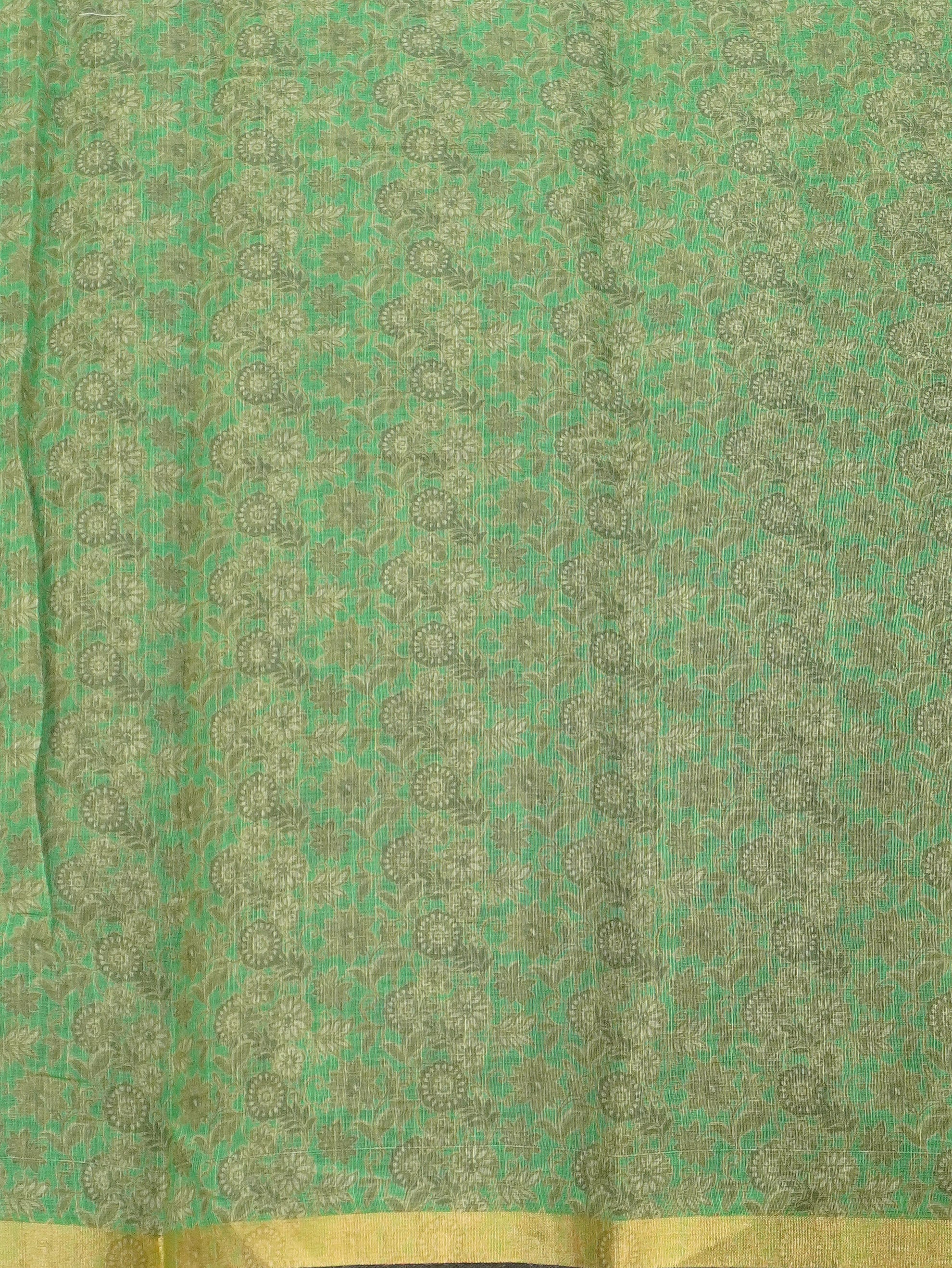 Linen Cotton Saree | TTDS3347