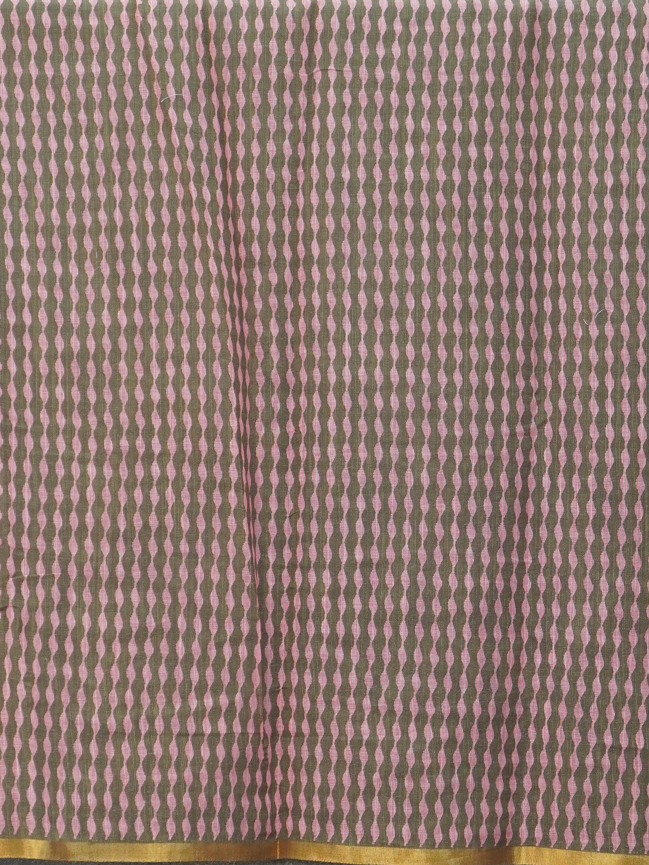 Linen Cotton Saree | TTDS3346