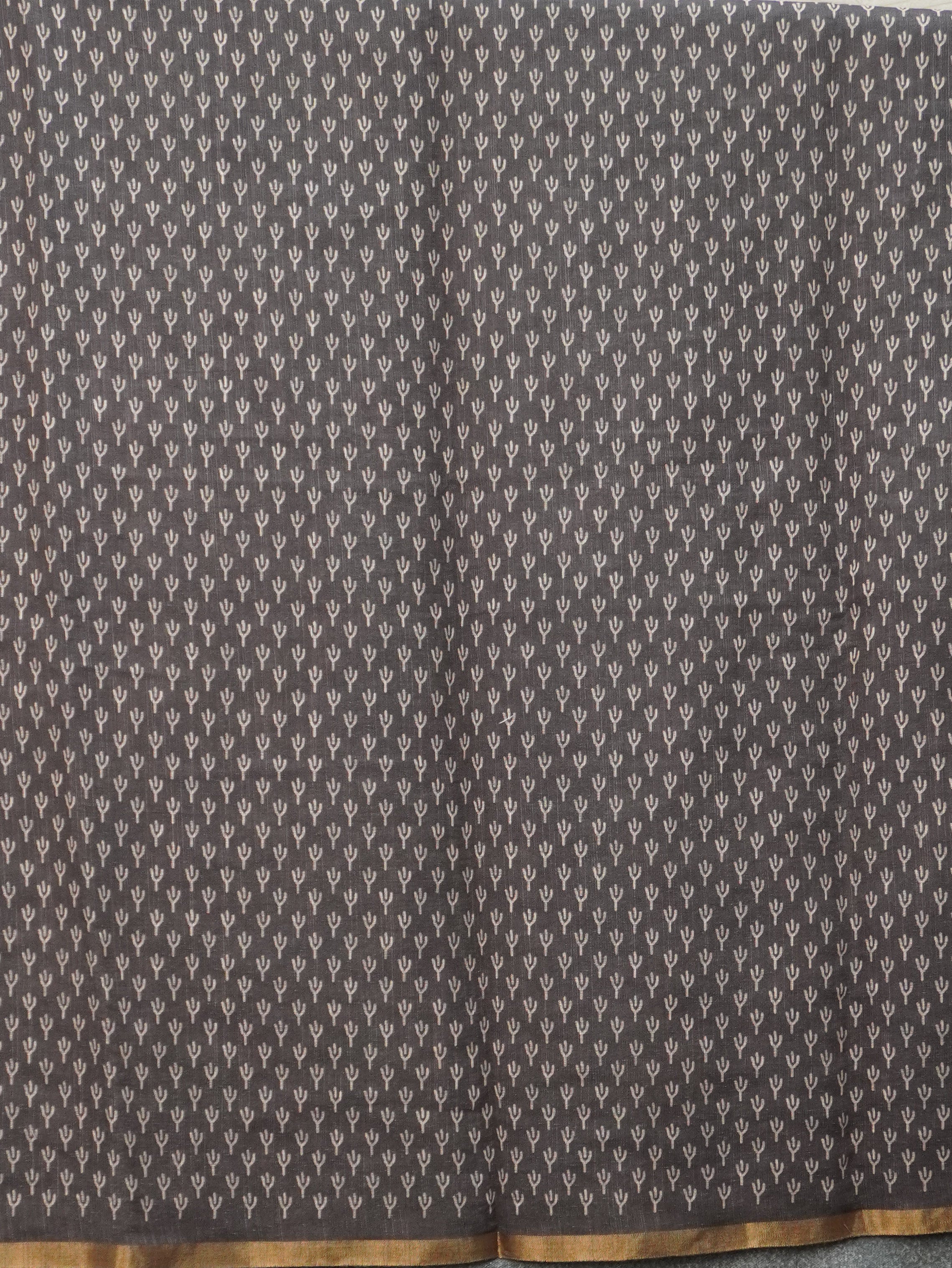 Linen Cotton Saree | TTDS3341