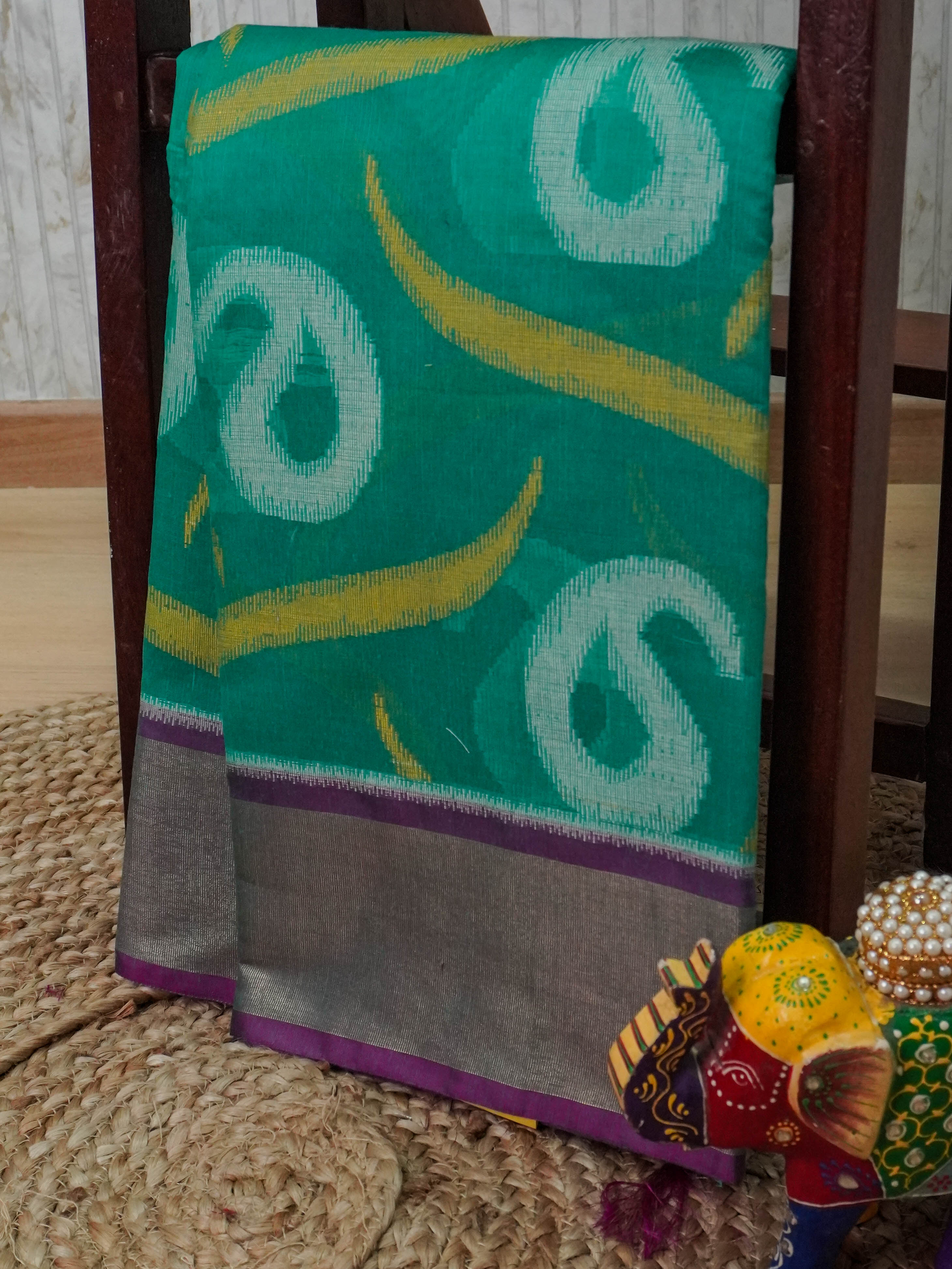 Pochampally Chanderi Cotton Saree | TTDS1103