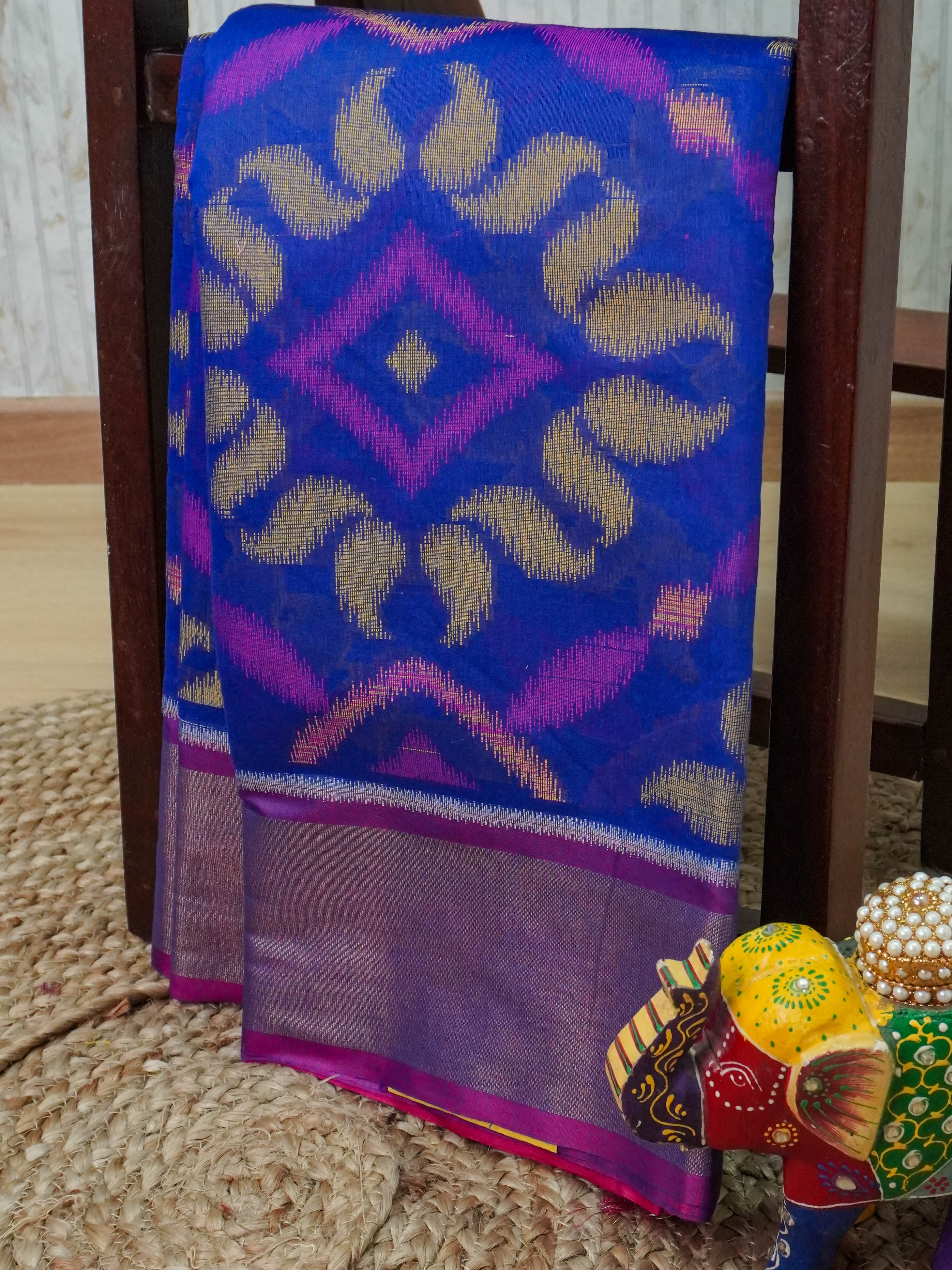 Pochampally Chanderi Cotton Saree | TTDS1103