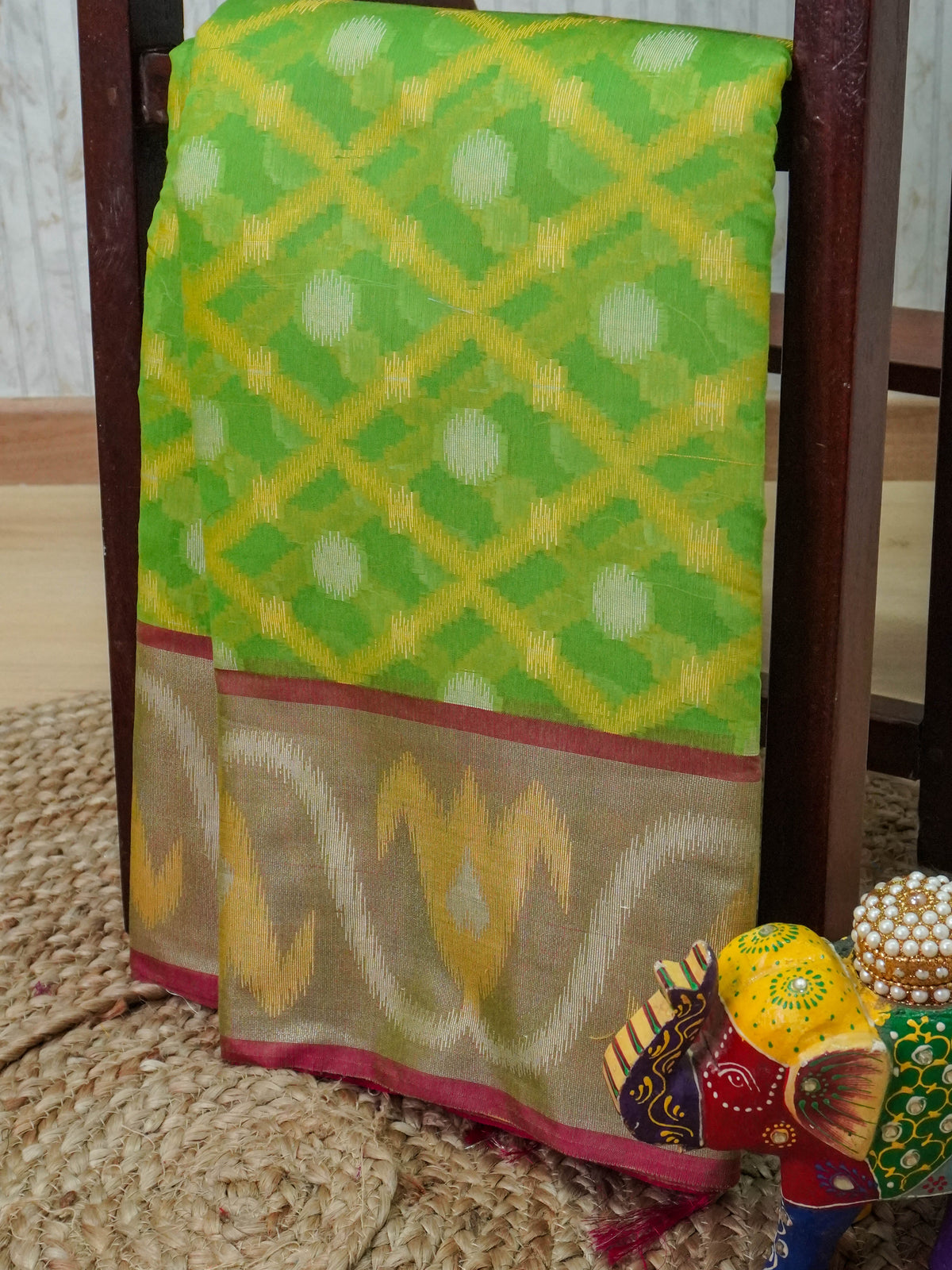 Pochampally Chanderi Cotton Saree | TTDS1103