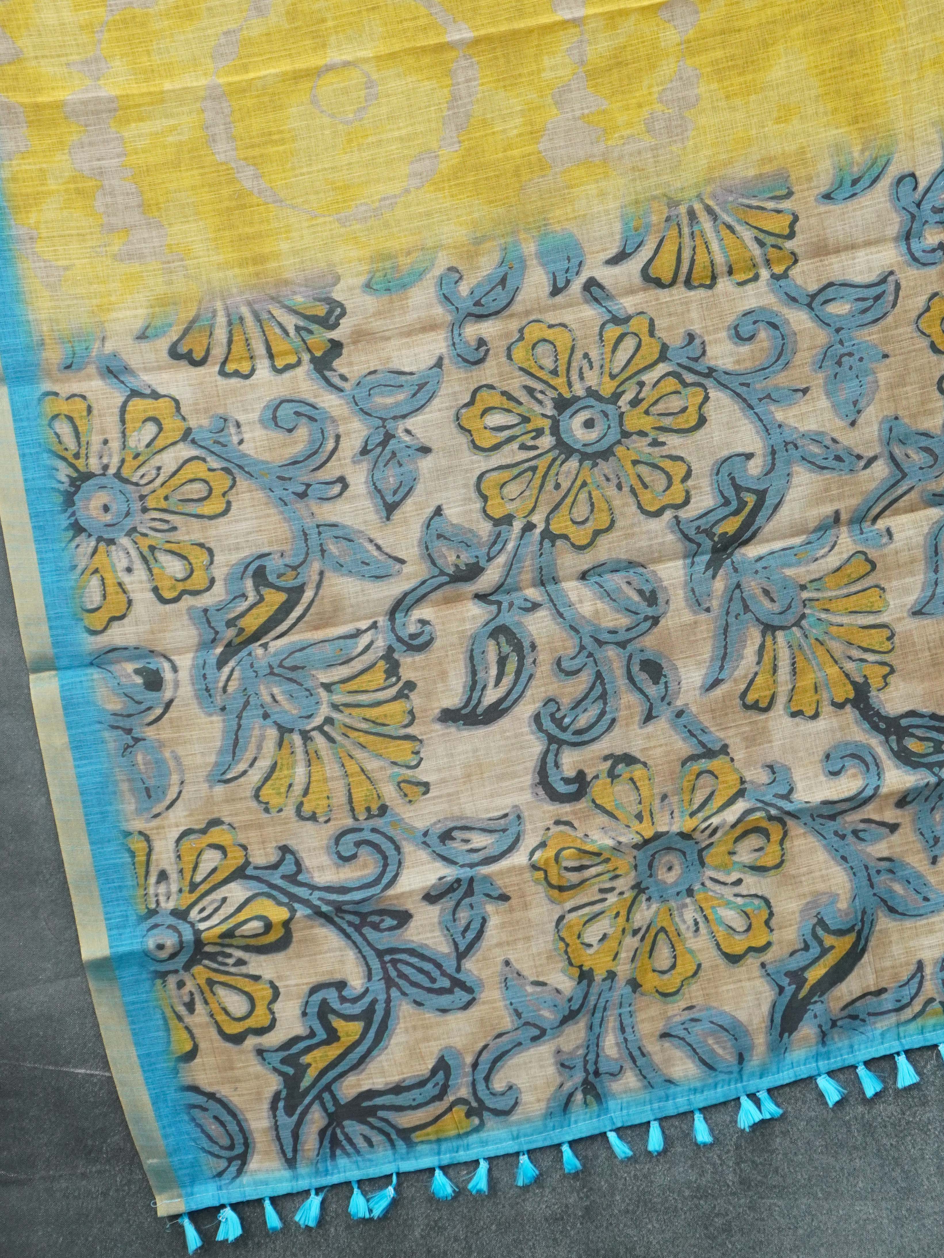 Chanderi Cotton Saree | TTDS3343