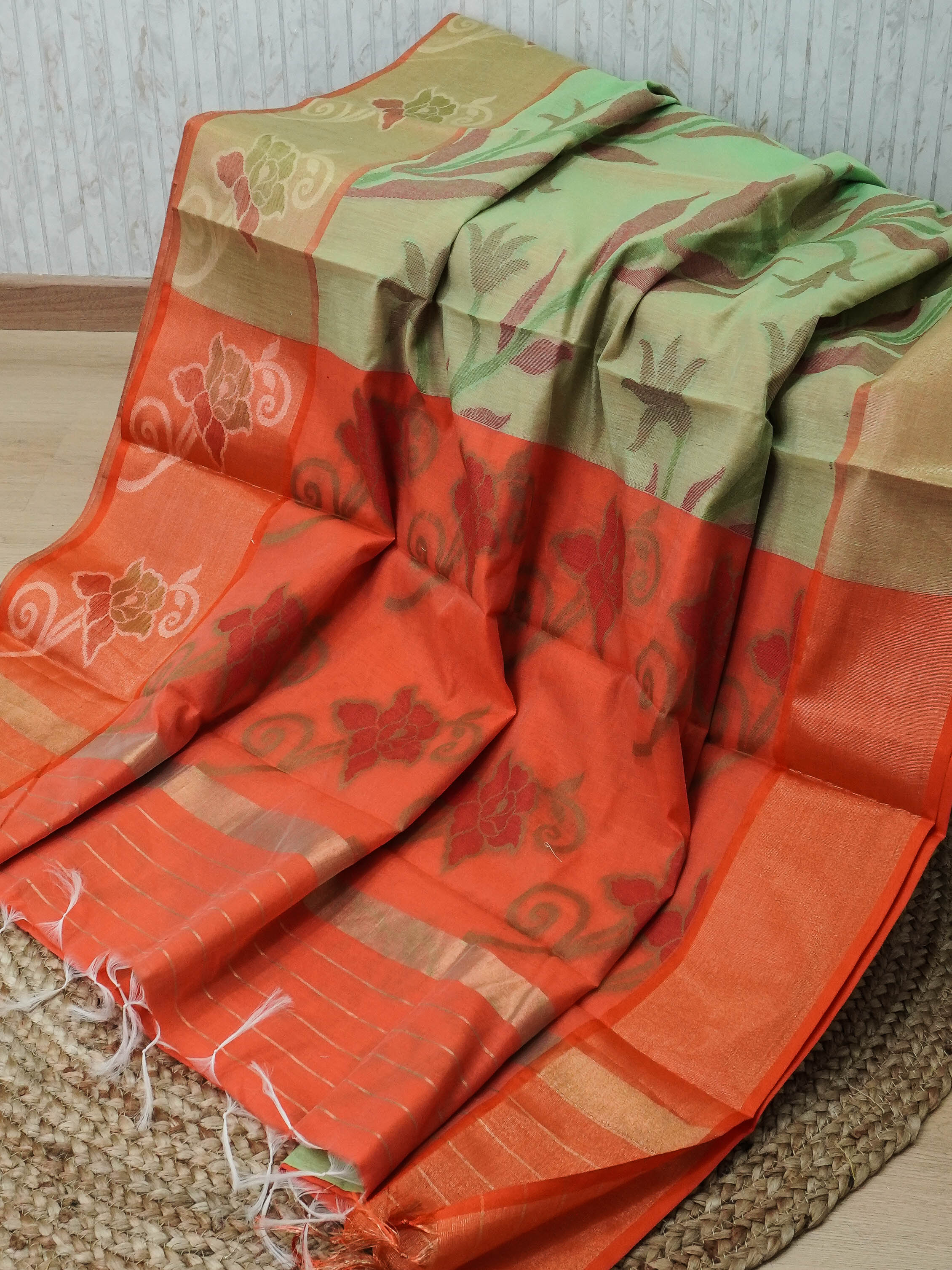 Pochampally Chanderi Cotton Saree | TTDS1103