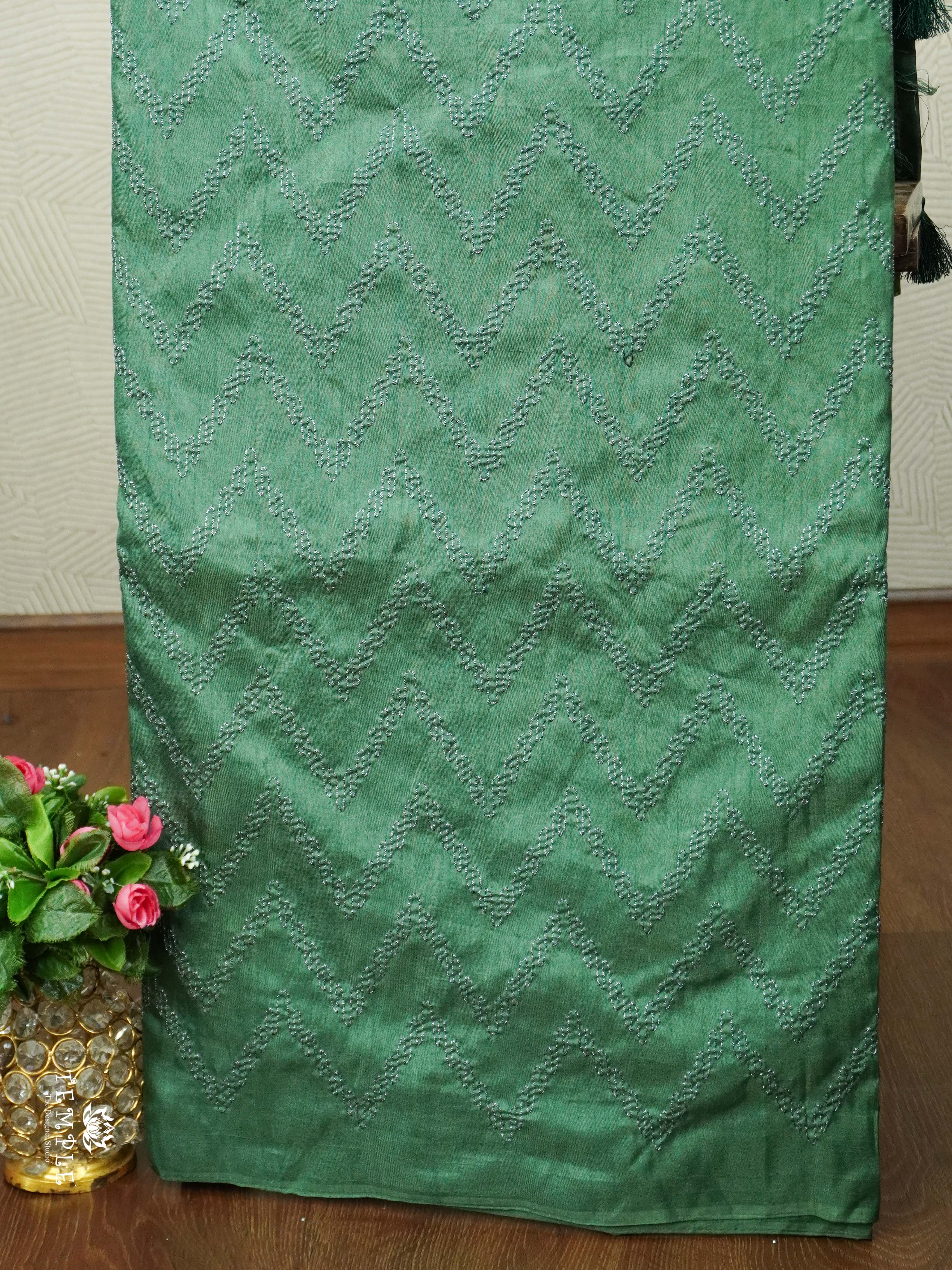 Matka Silk Saree With Zari Work | TTDS2474