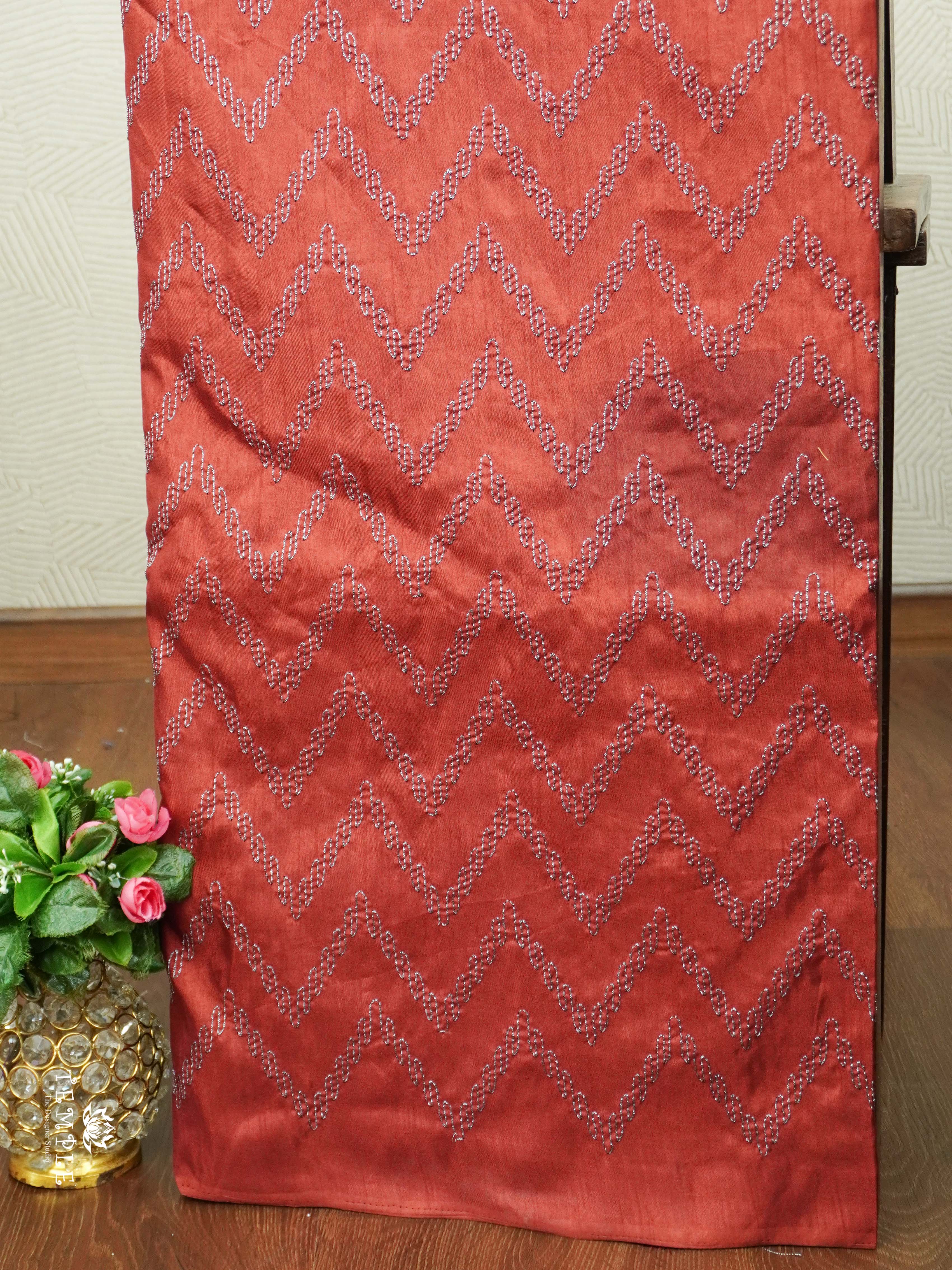 Matka Silk Saree With Zari Work | TTDS2474