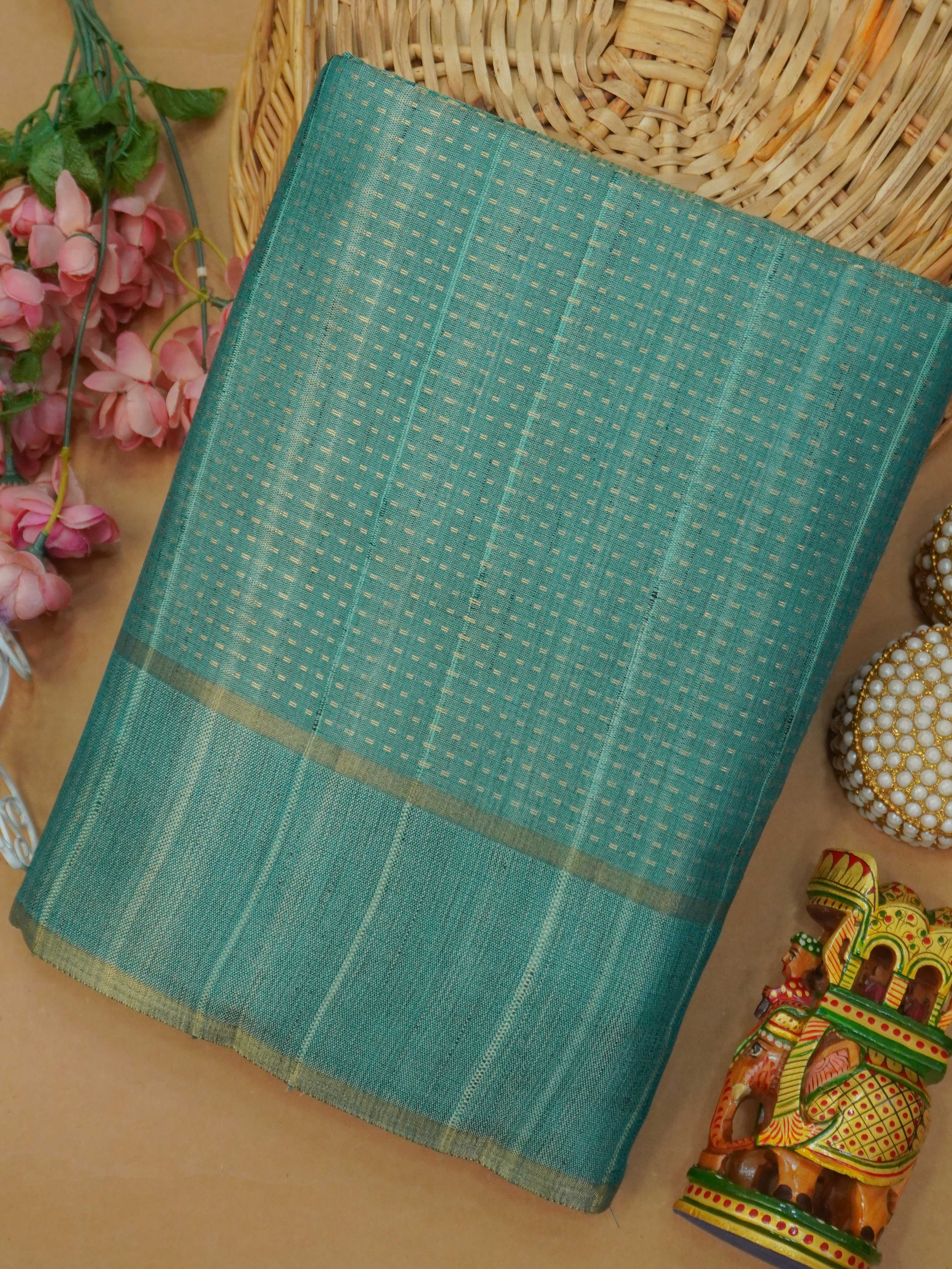 Chappa Tussar Silk Saree | TTDS3101