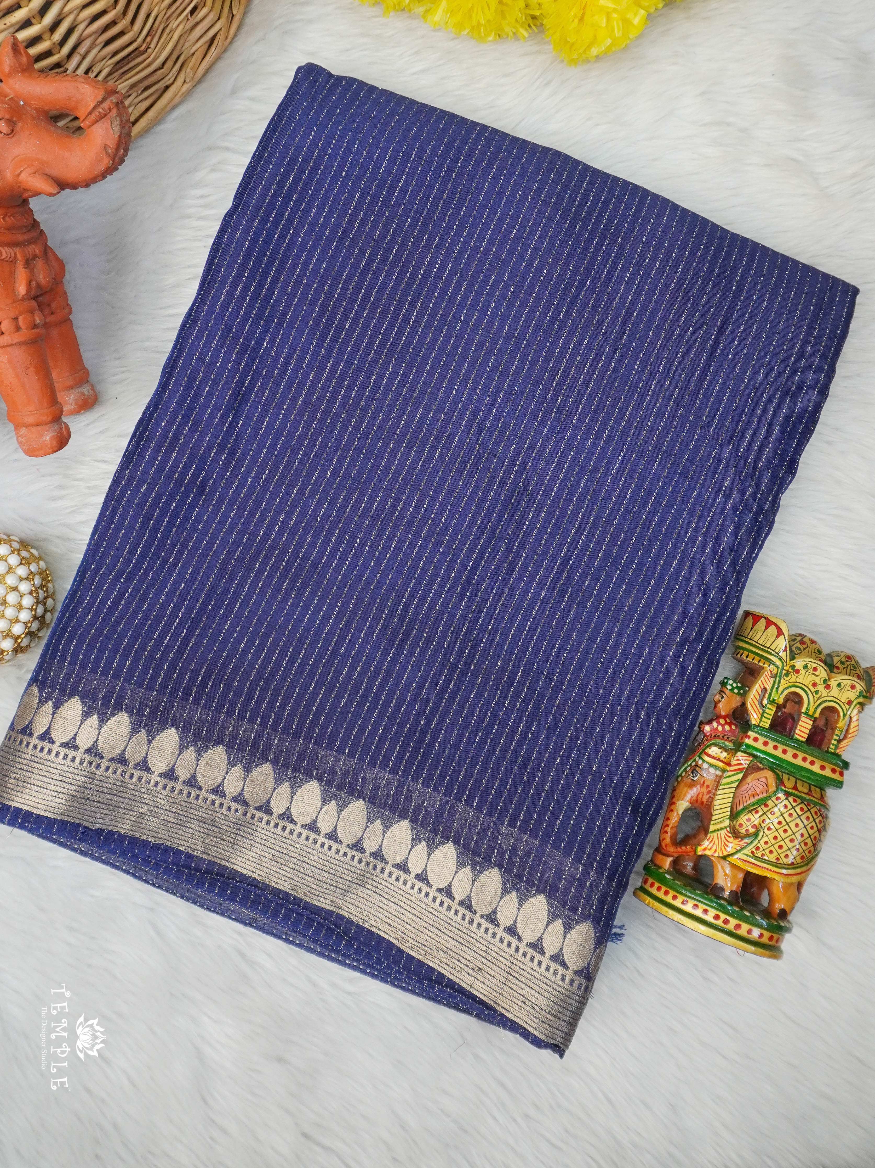 Georgette Saree With Vaira Oosi Pattern | TTDS2923