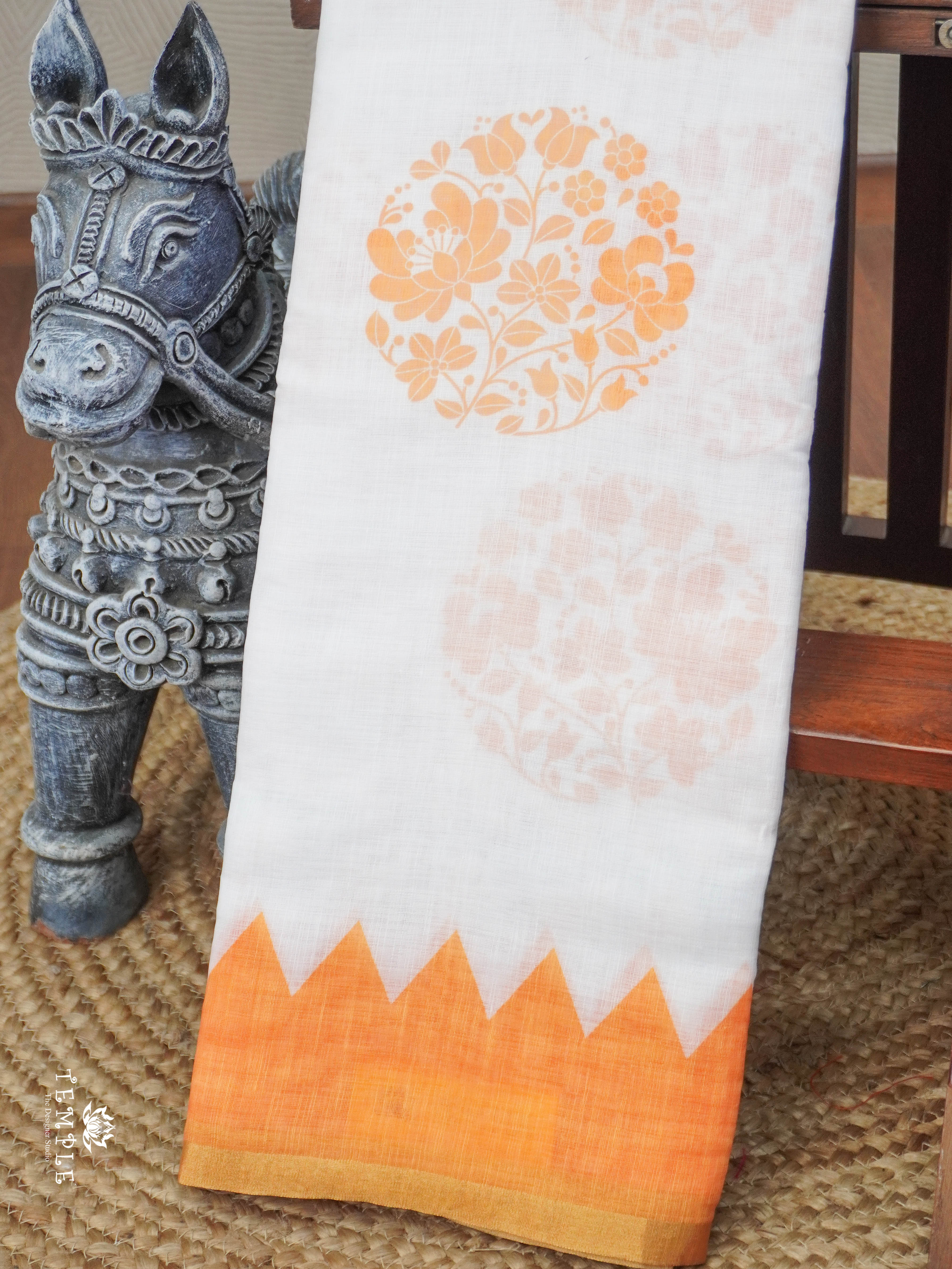 Chanderi Cotton Saree | TTDS2924