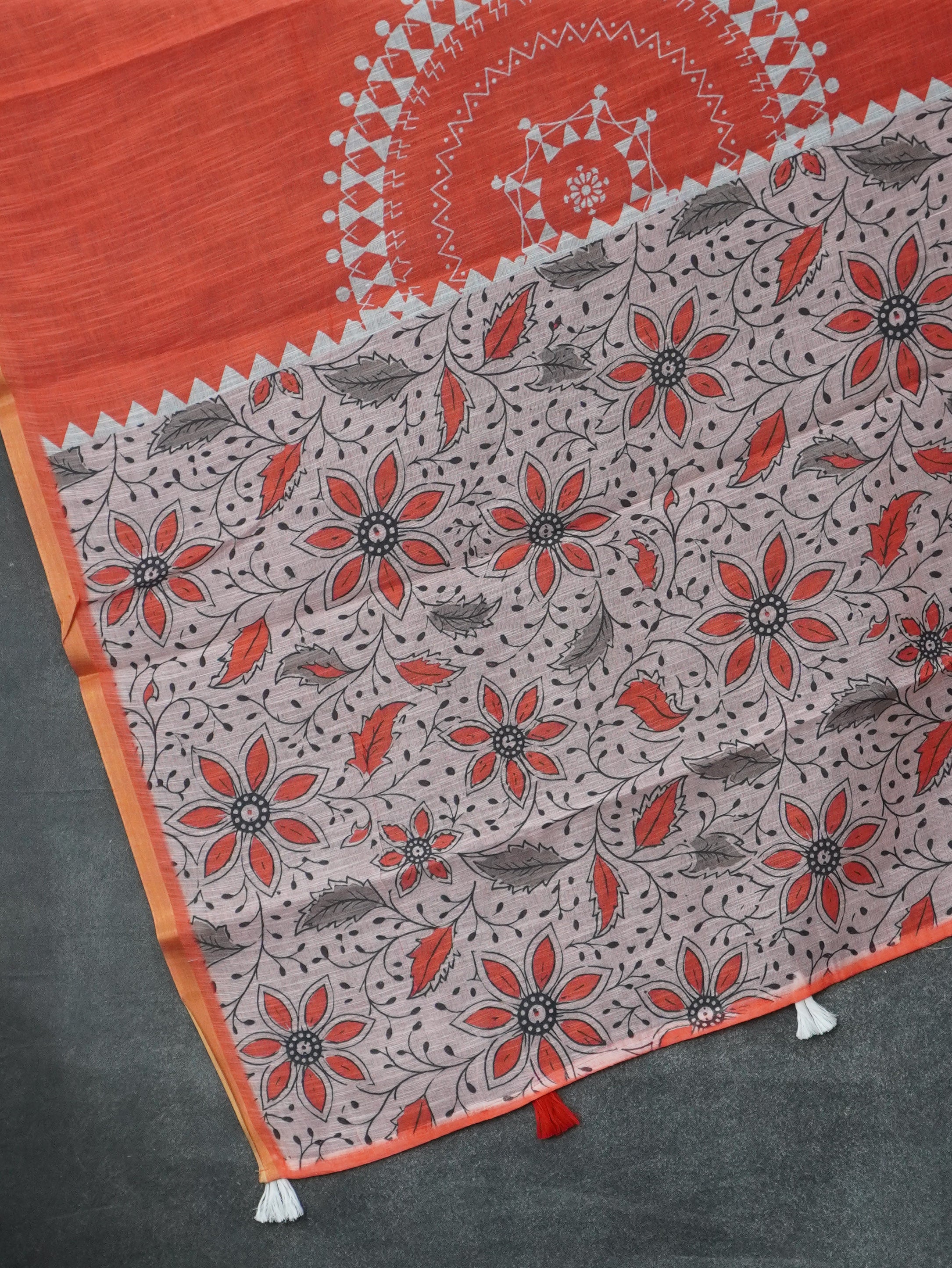 Chanderi Cotton Saree | TTDS3337
