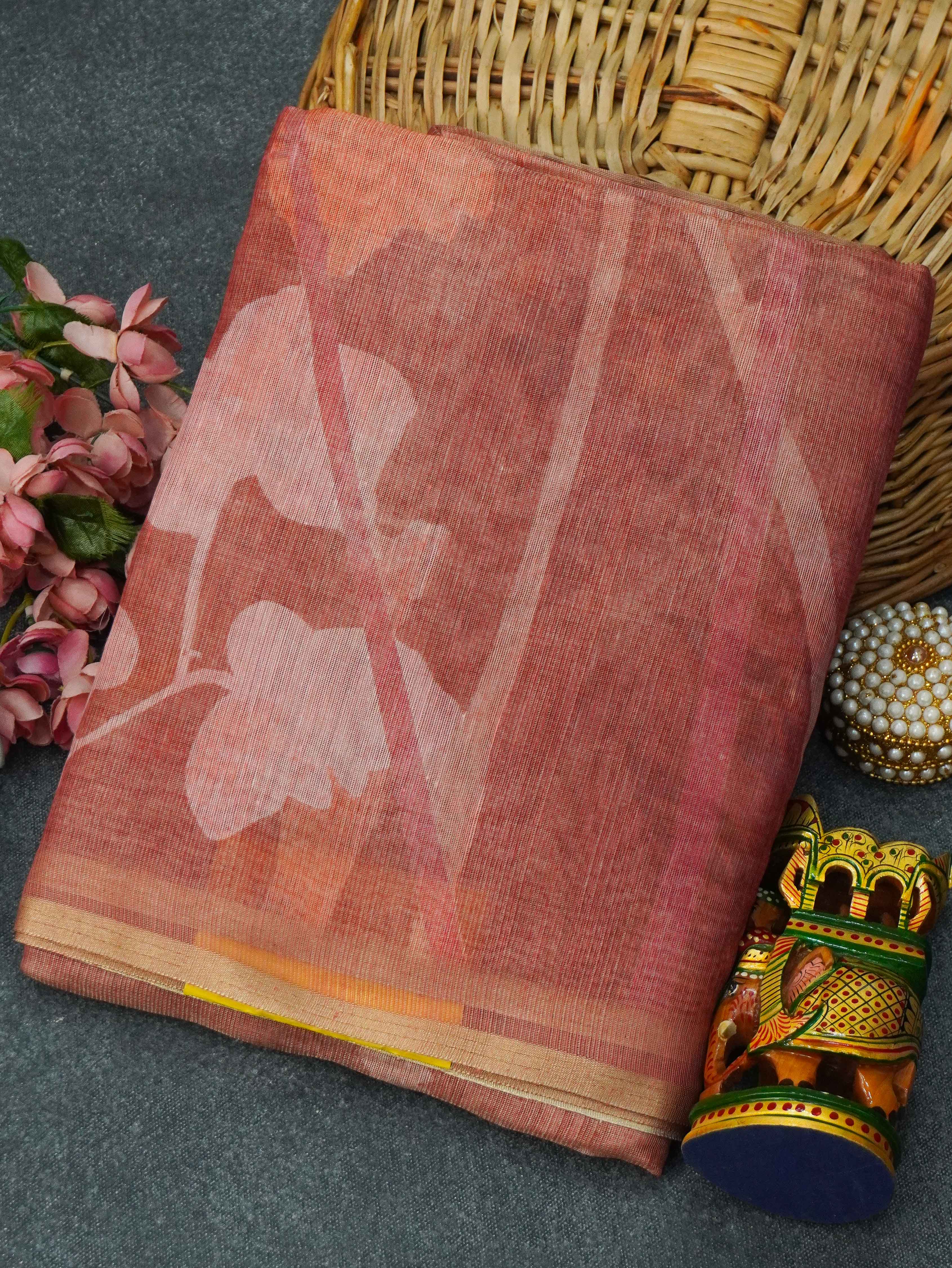 Printed Matka Saree | TTDS3406