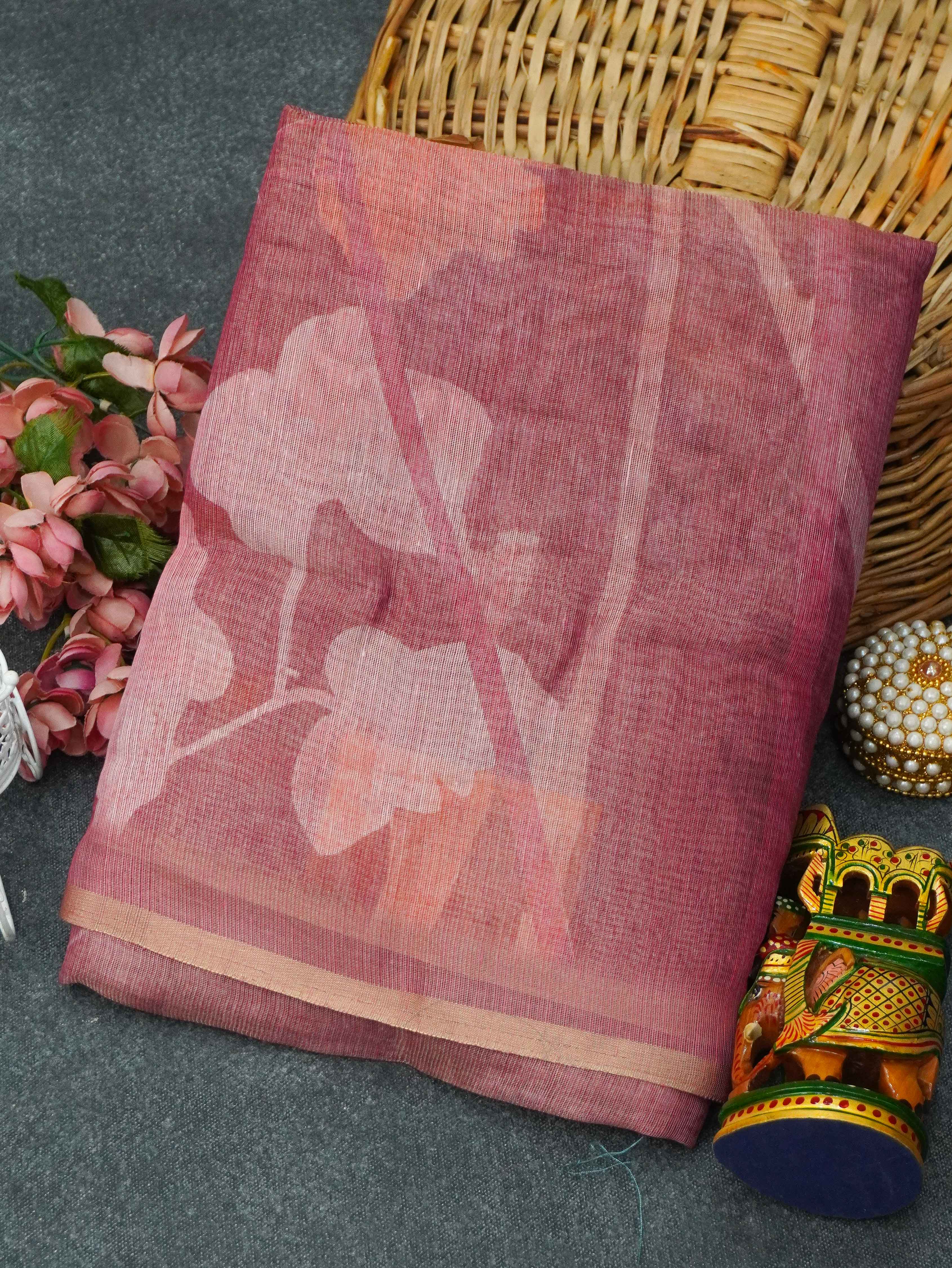 Printed Matka Saree | TTDS3406