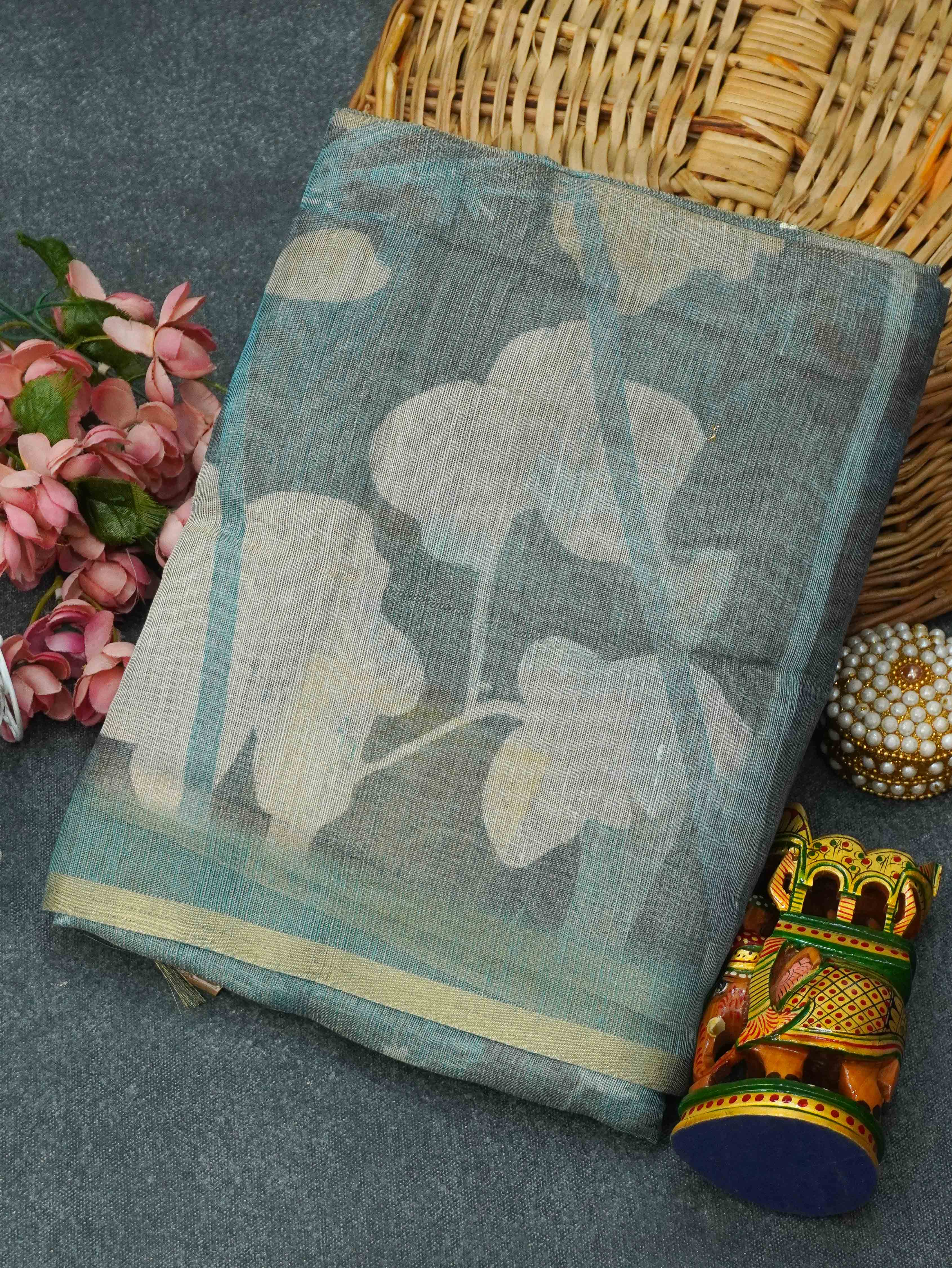 Printed Matka Saree | TTDS3406