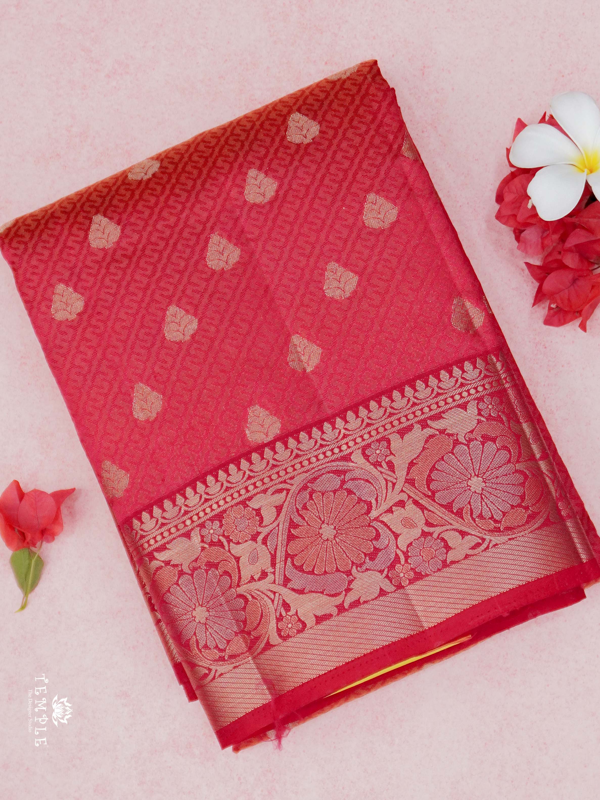 Tussar Silk Saree With Zari Woven Pattern | TTDS1977