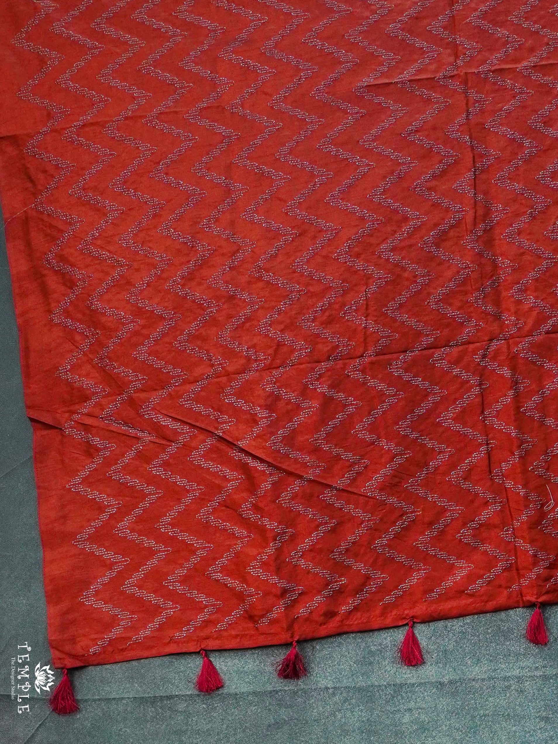 Matka Silk Saree With Zari Work | TTDS2474