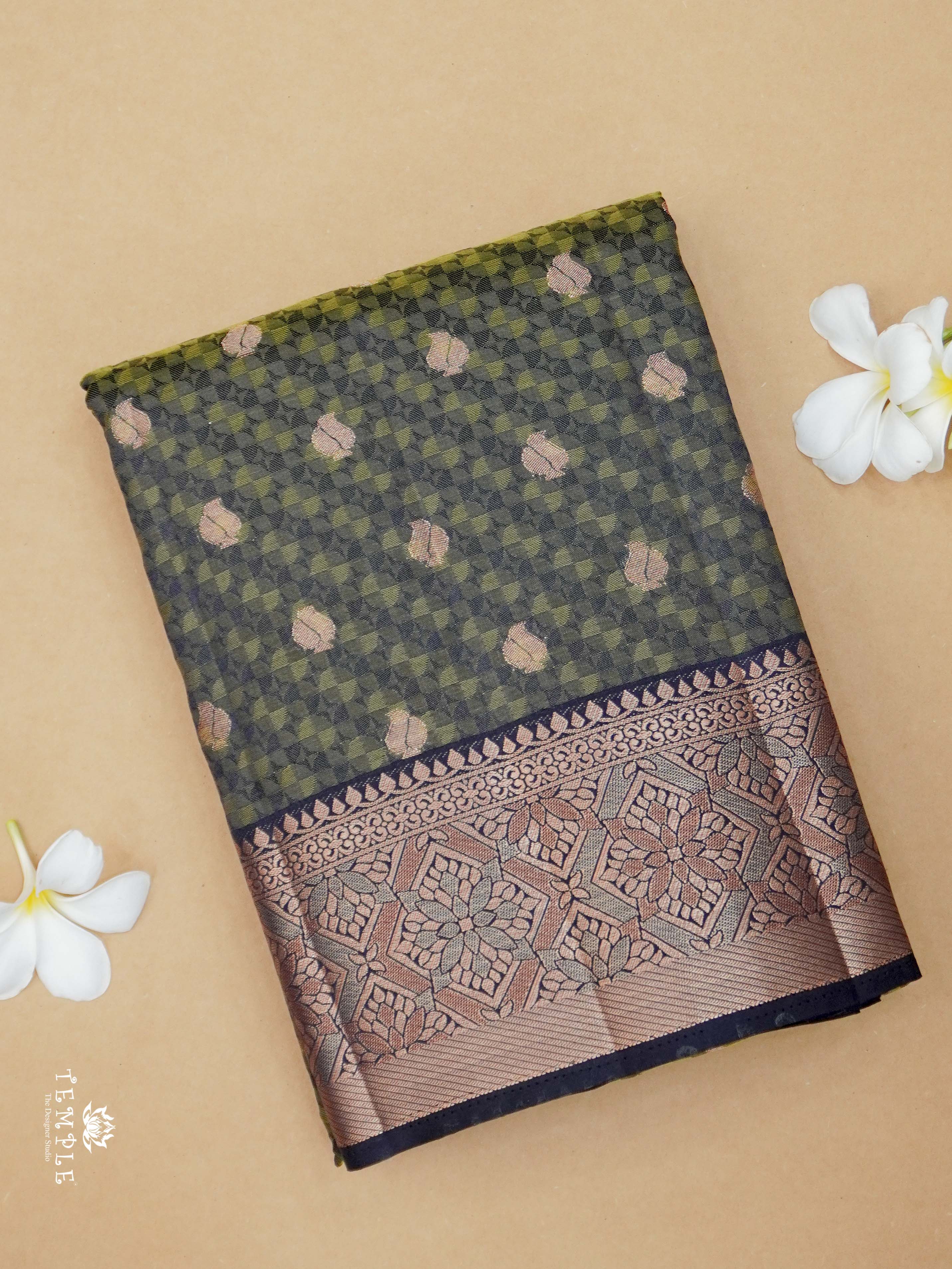 Tussar Silk Saree With Zari Woven Pattern | TTDS1985