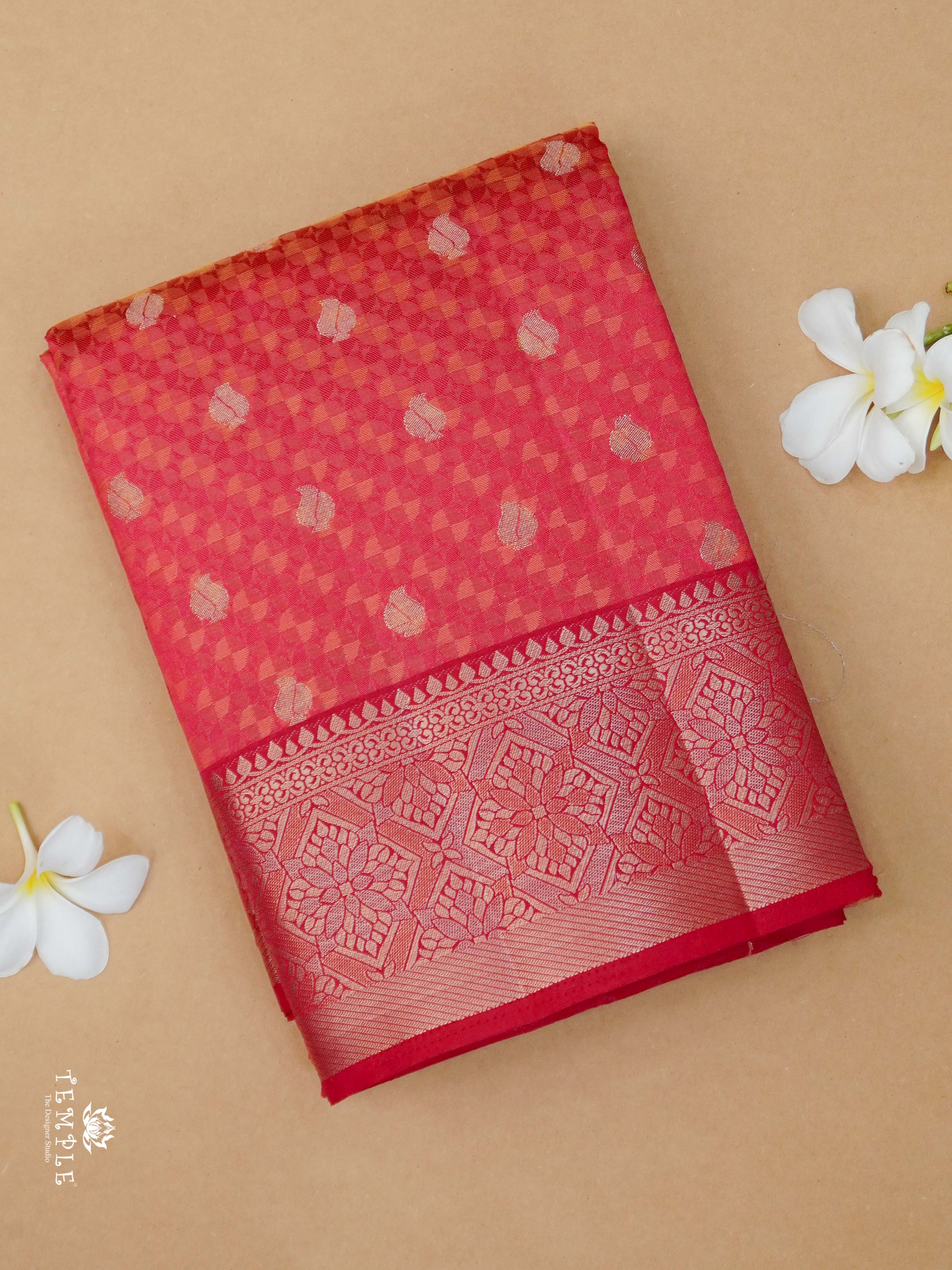 Tussar Silk Saree With Zari Woven Pattern | TTDS1985