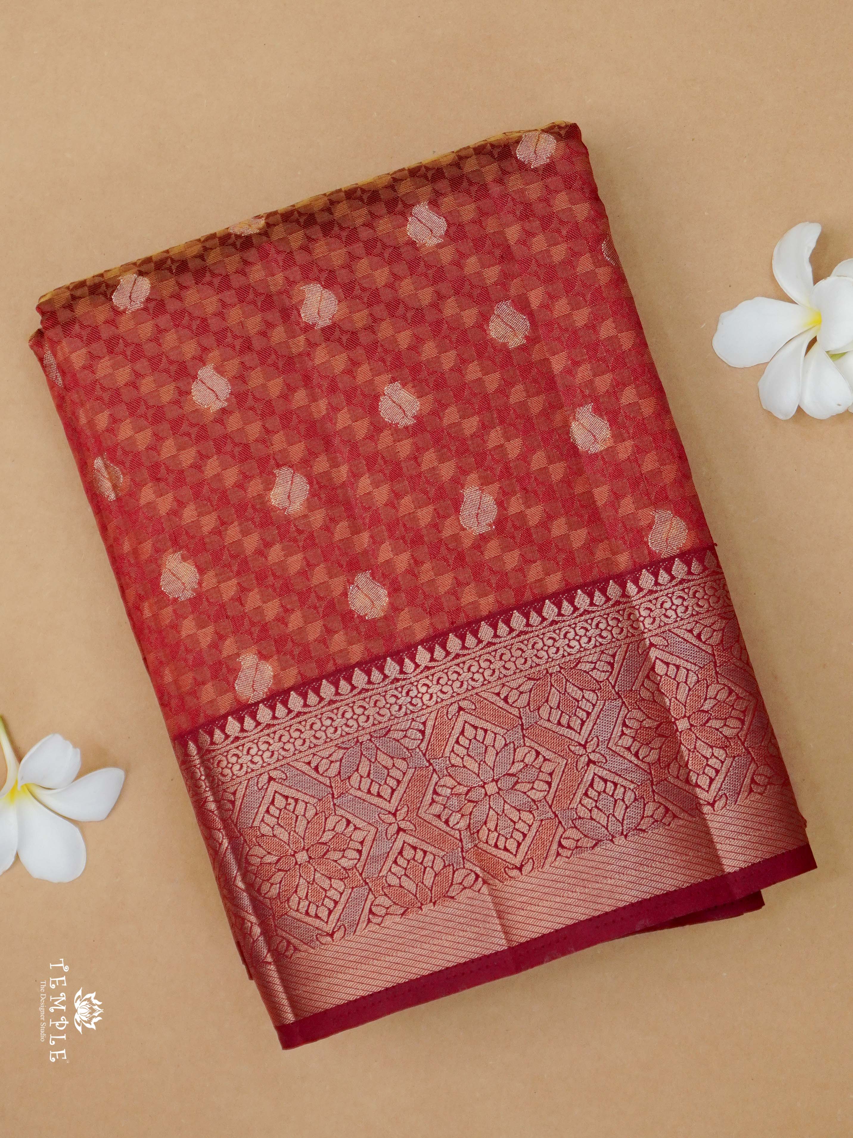 Tussar Silk Saree With Zari Woven Pattern | TTDS1985