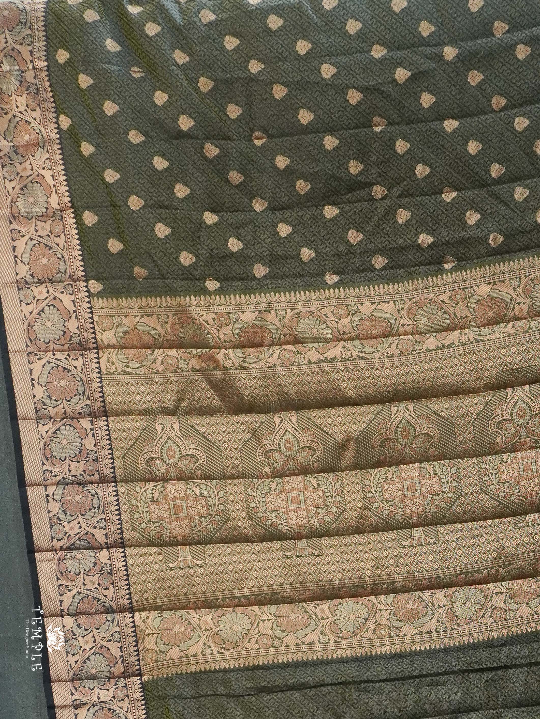 Tussar Silk Saree With Zari Woven Pattern | TTDS1977