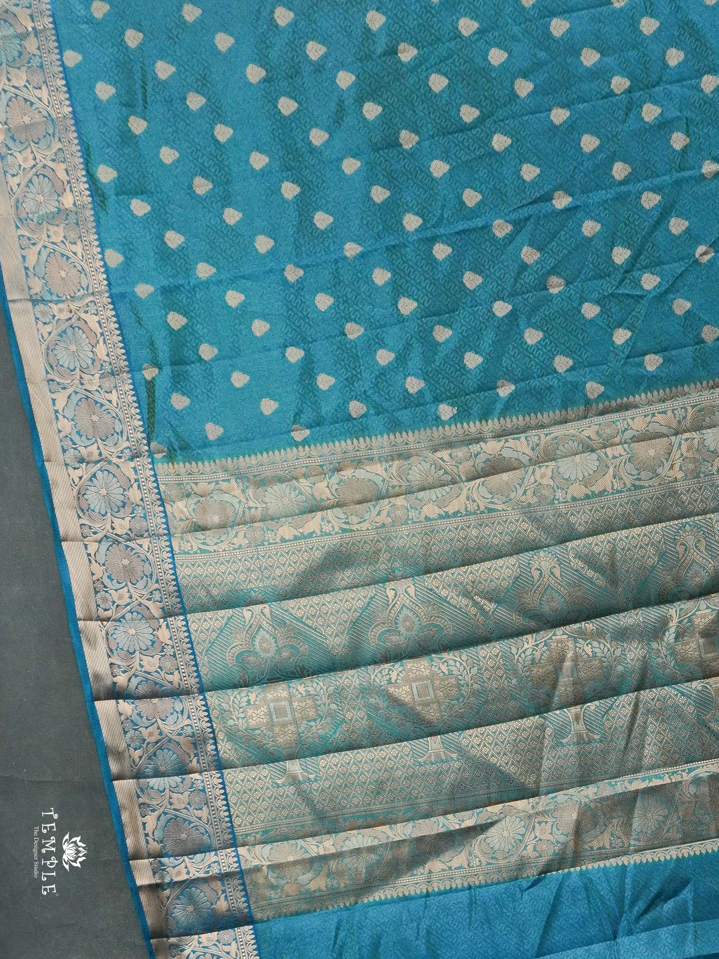 Tussar Silk Saree With Zari Woven Pattern | TTDS1977