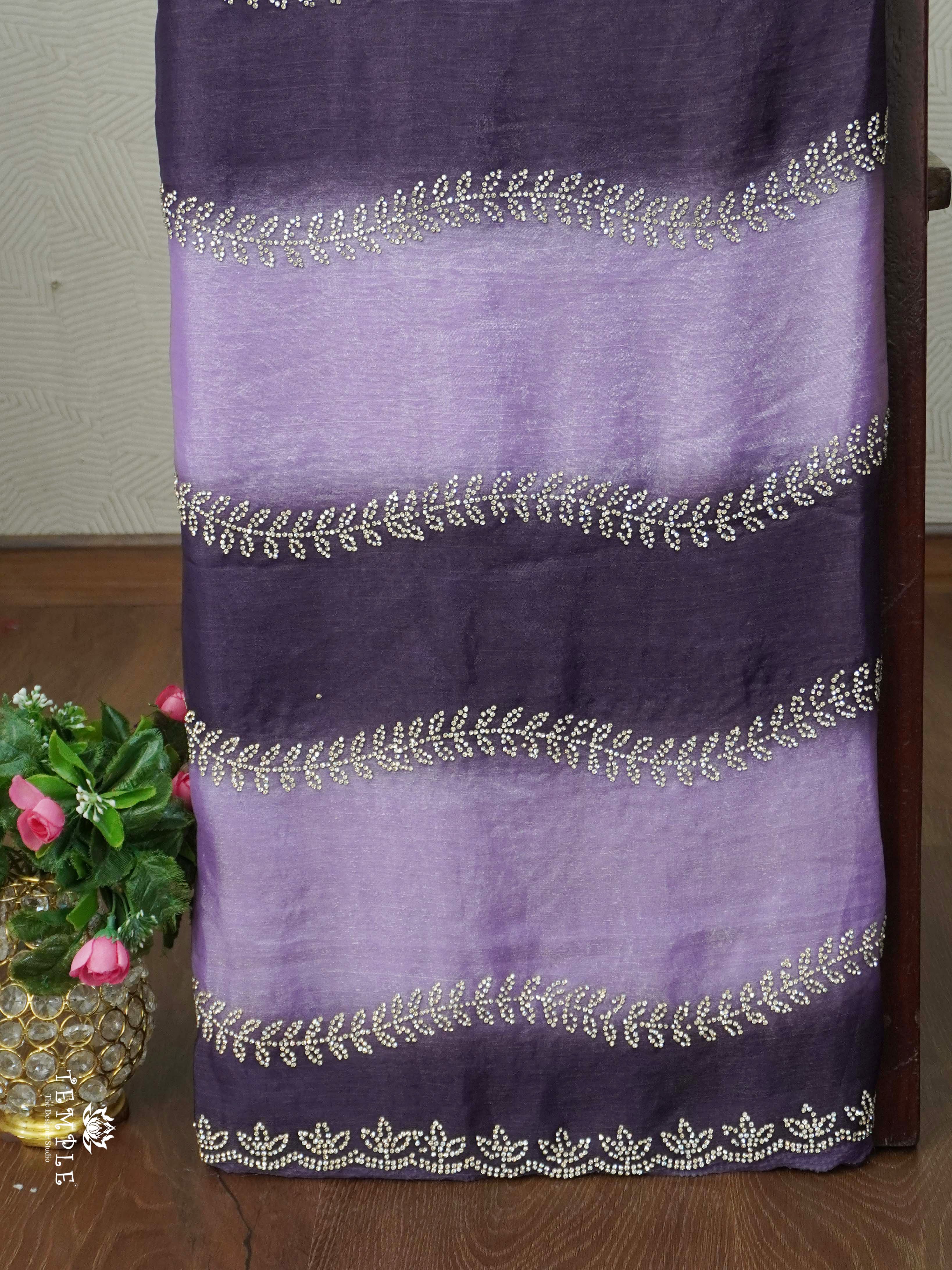 Designer Saree With Stone Work | TTDS2440