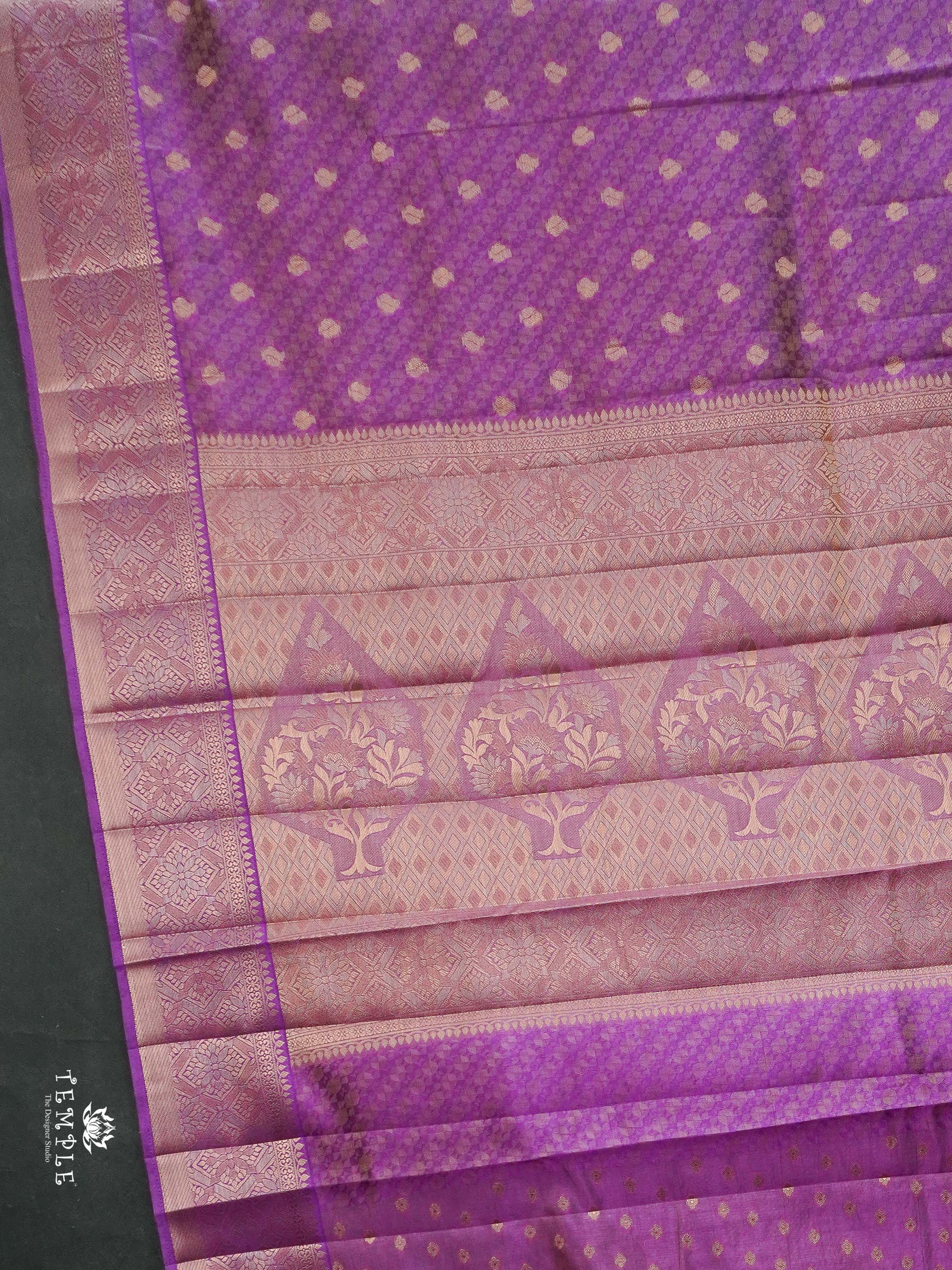 Tussar Silk Saree With Zari Woven Pattern | TTDS1985