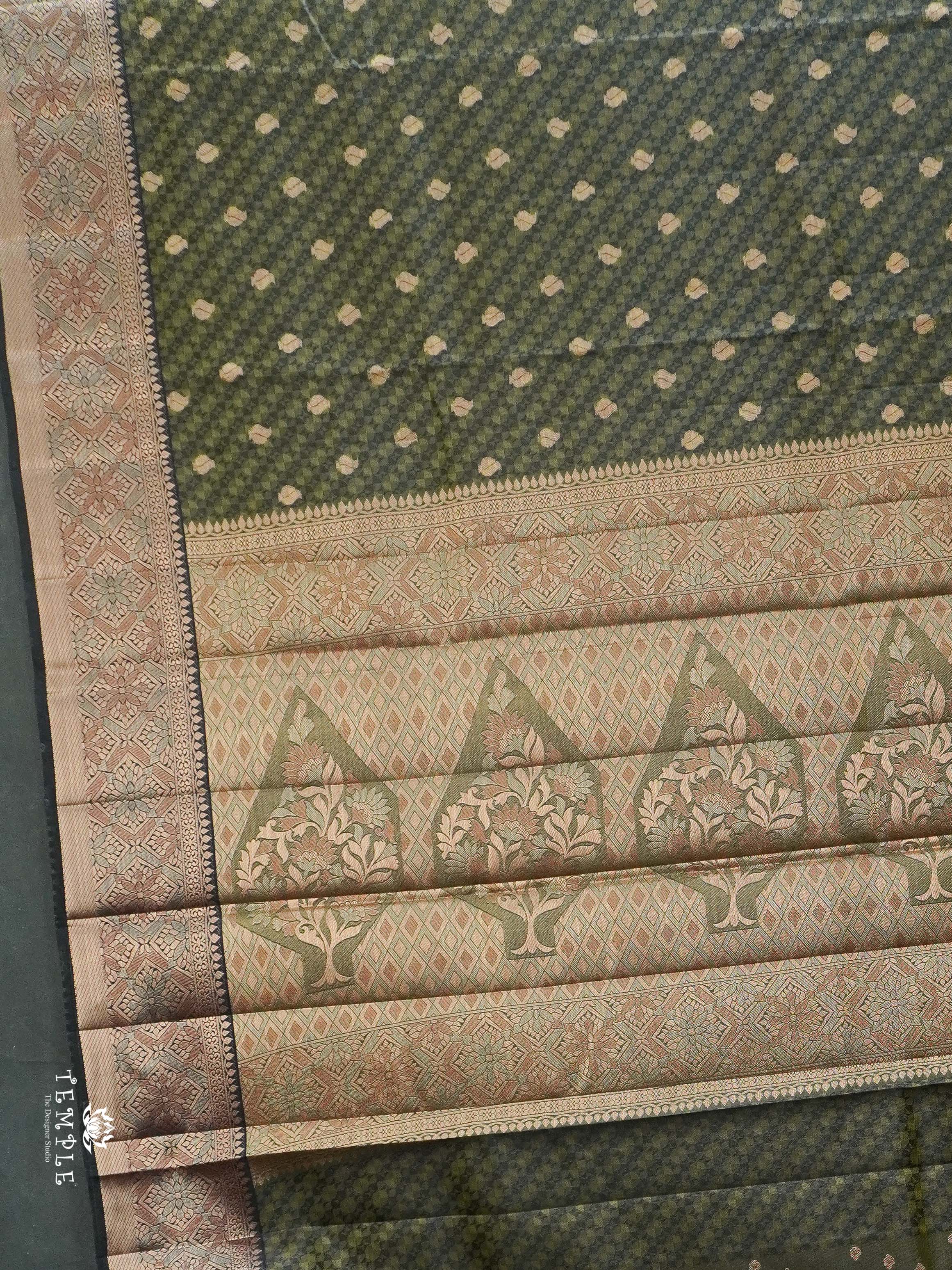 Tussar Silk Saree With Zari Woven Pattern | TTDS1985