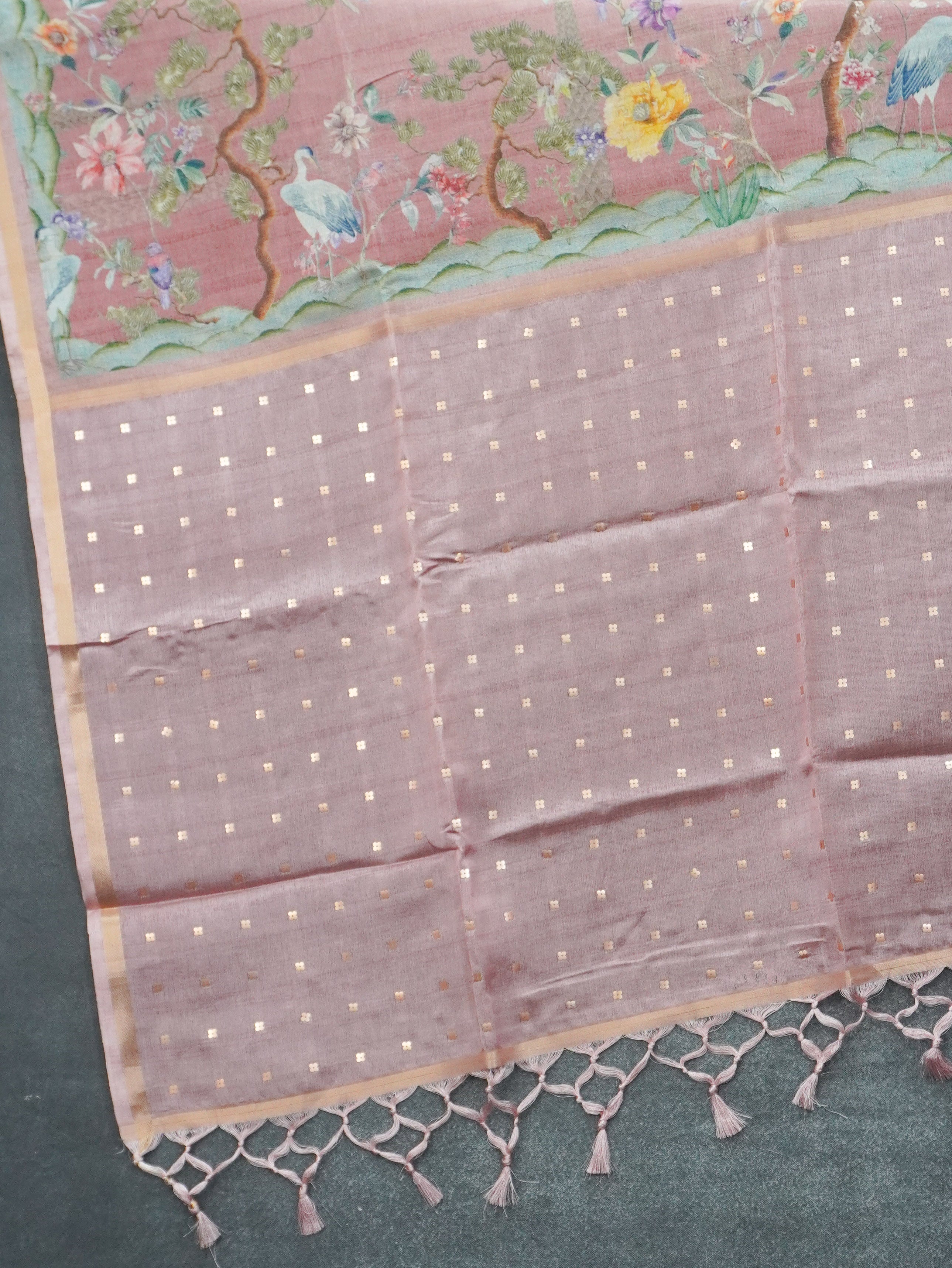 Printed Matka Saree | TTDS3388