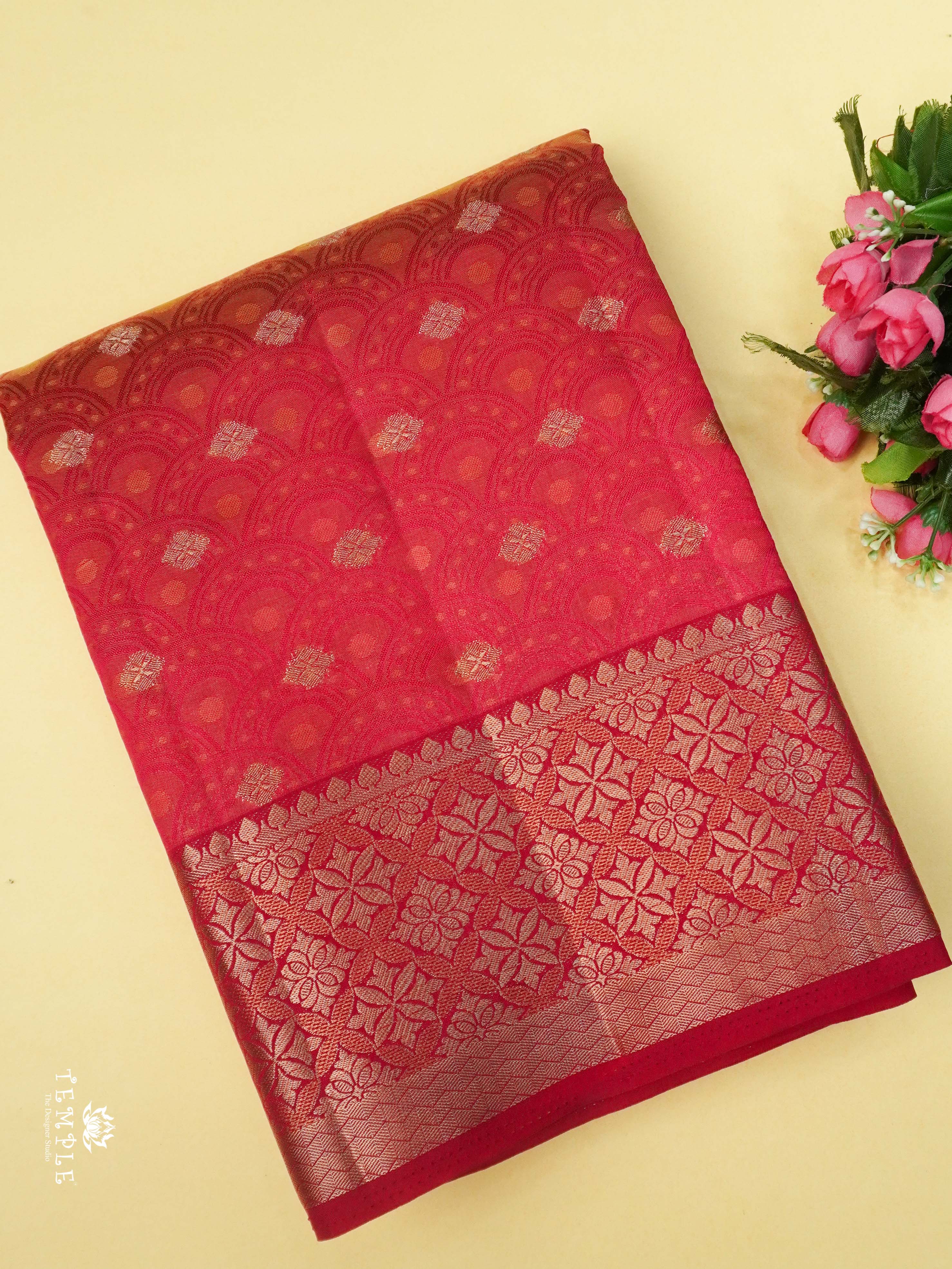 Tussar Silk Saree With Zari Woven Pattern | TTDS1988