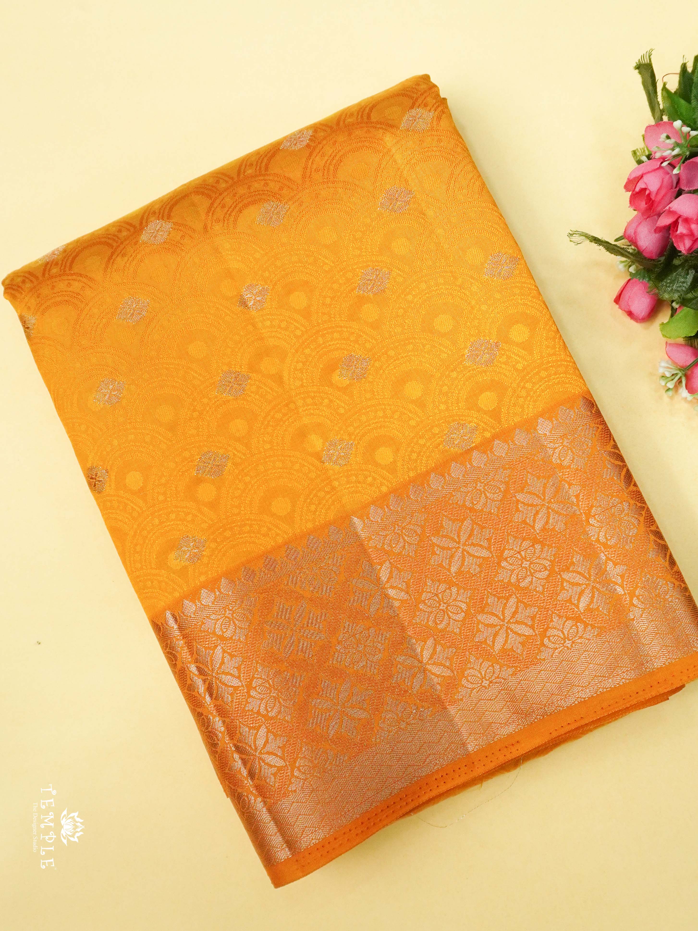 Tussar Silk Saree With Zari Woven Pattern | TTDS1988