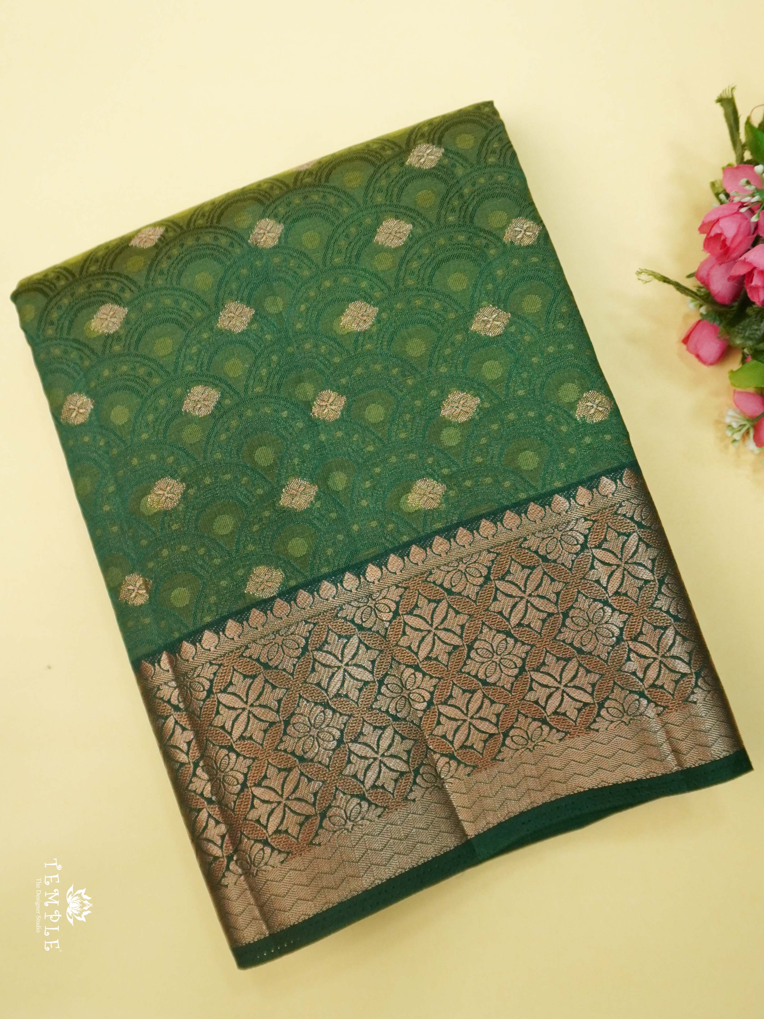 Tussar Silk Saree With Zari Woven Pattern | TTDS1988