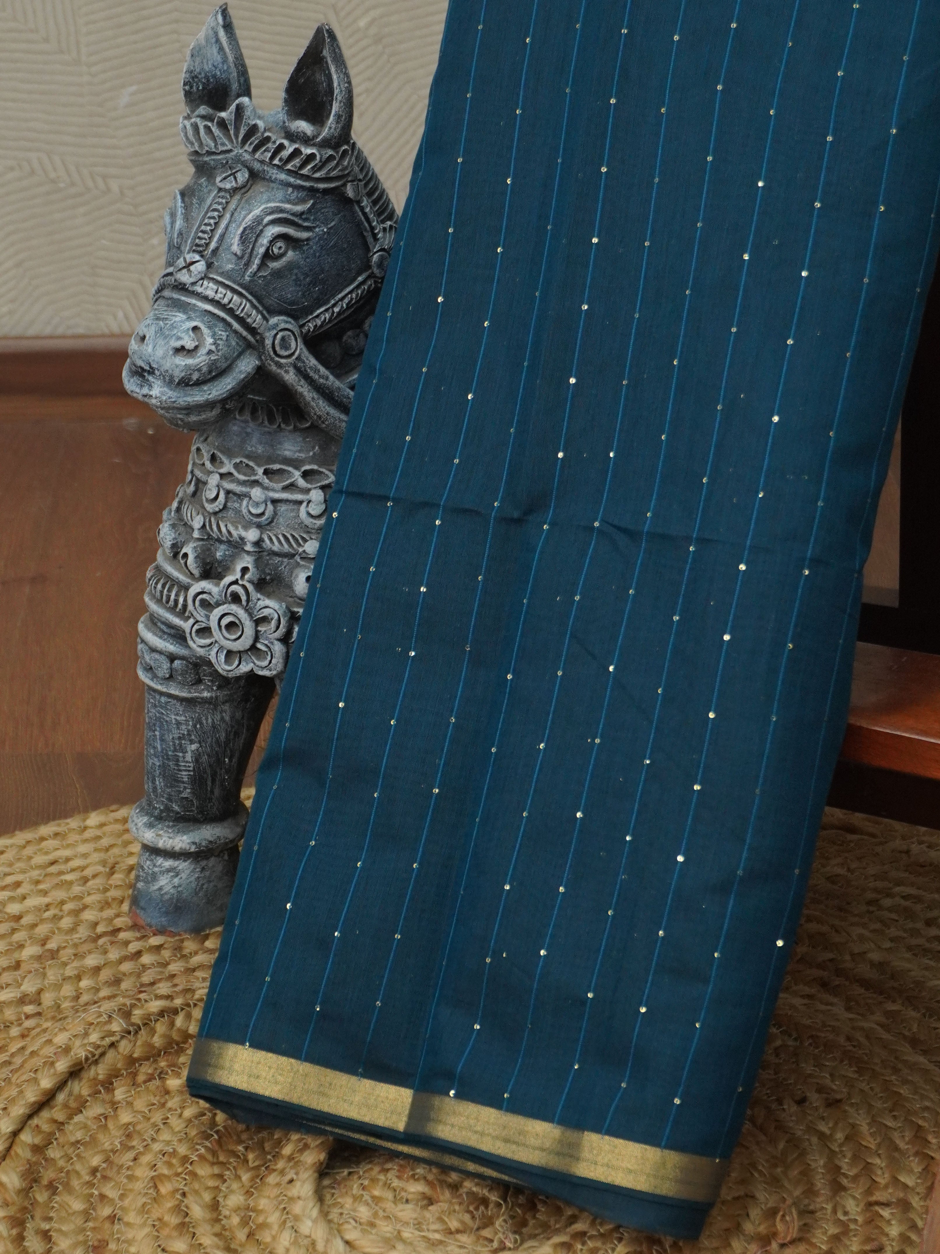 Chanderi Silk Saree | TTDS3360
