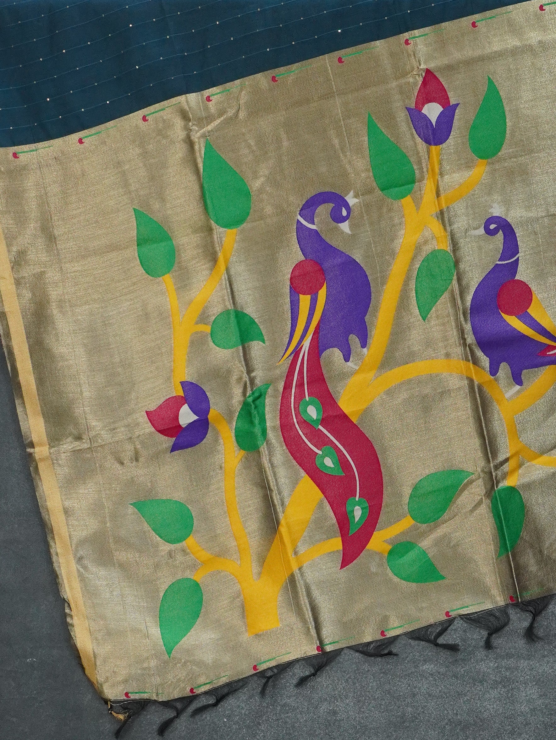 Chanderi Silk Saree | TTDS3360