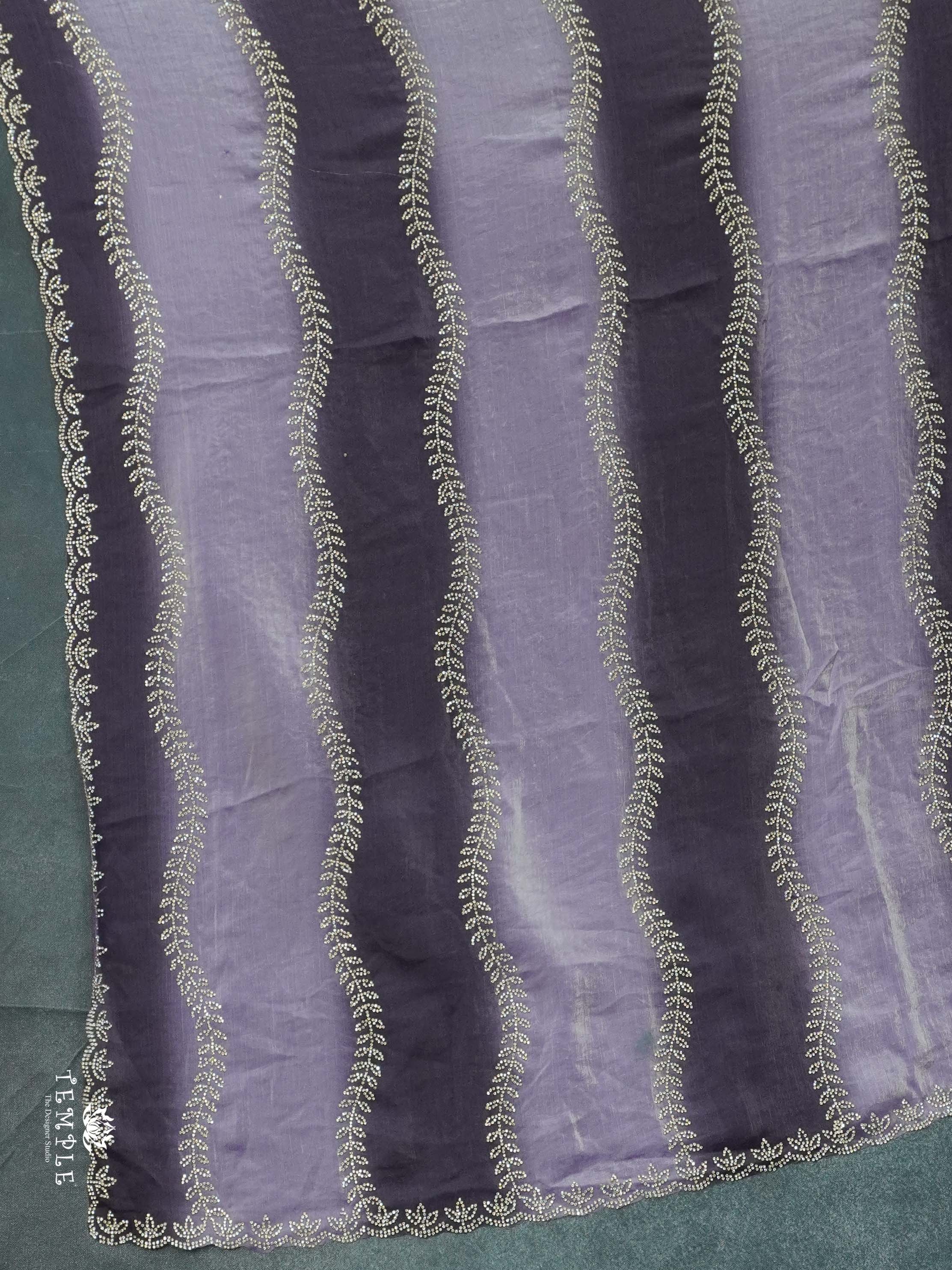 Designer Saree With Stone Work | TTDS2440