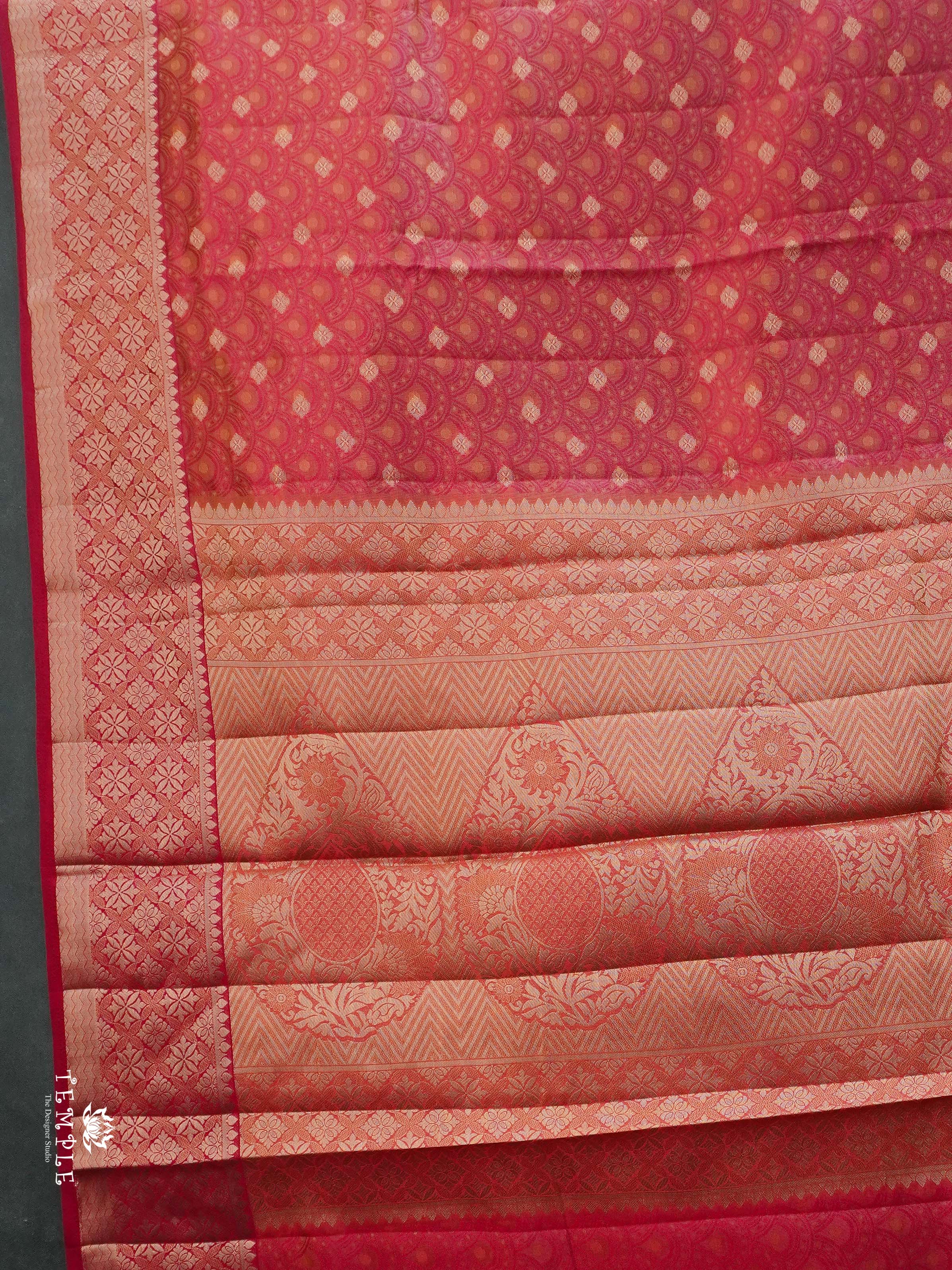 Tussar Silk Saree With Zari Woven Pattern | TTDS1988