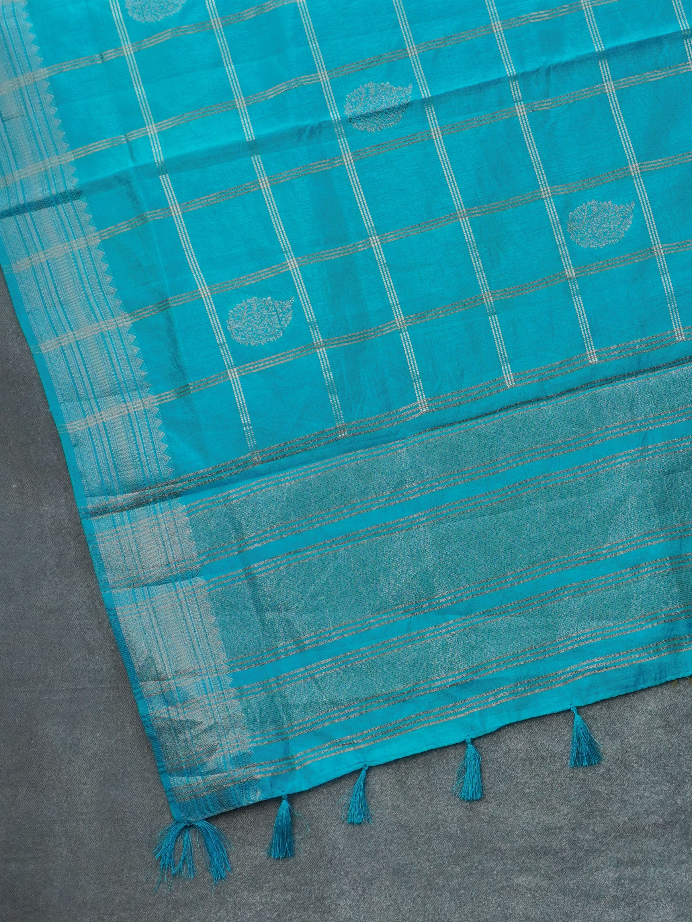 Semi Tussar Silk Saree | TTDS3363