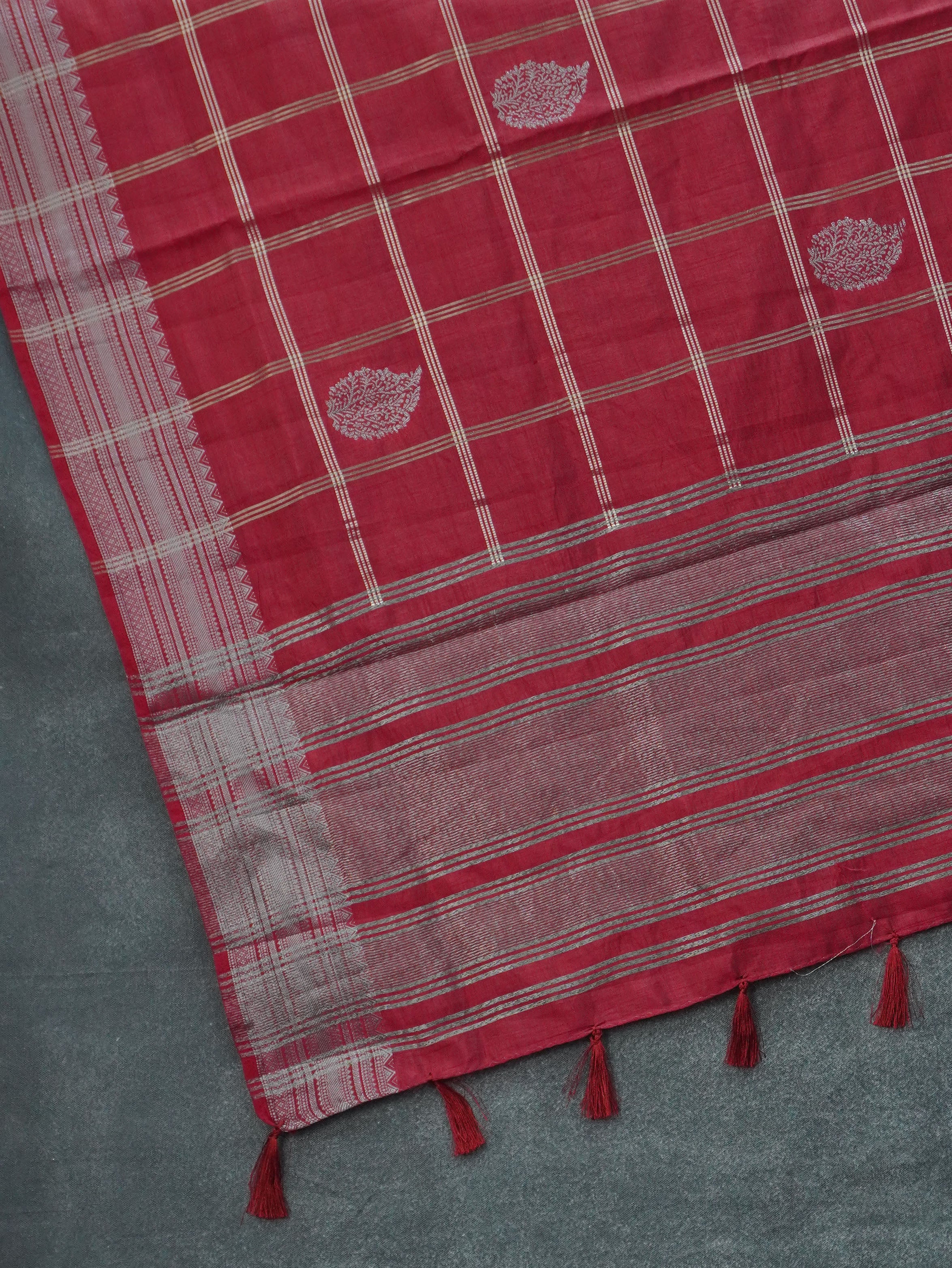Semi Tussar Silk Saree | TTDS3363.