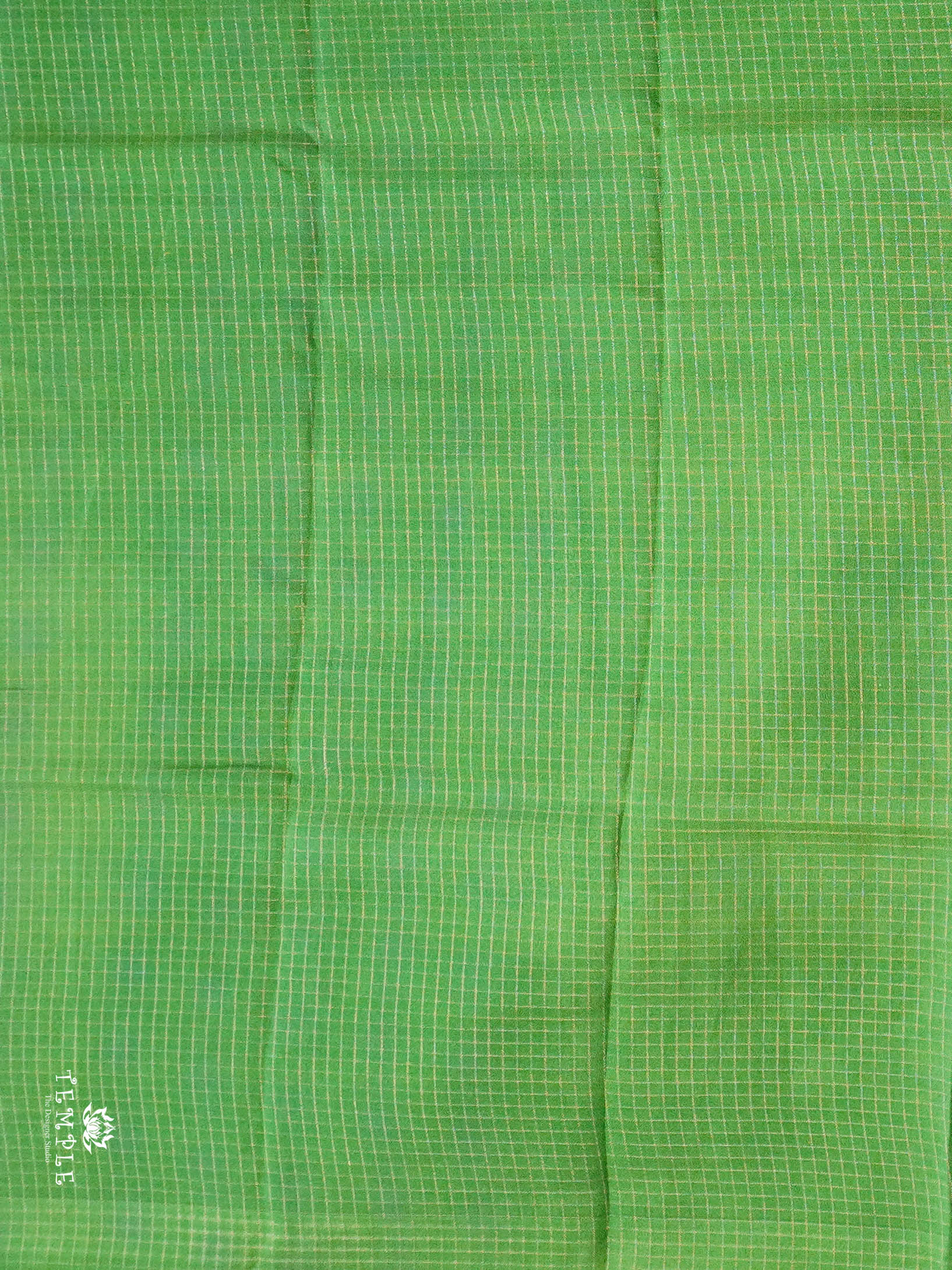 Checked Pattern Georgette Saree | TTDS2943