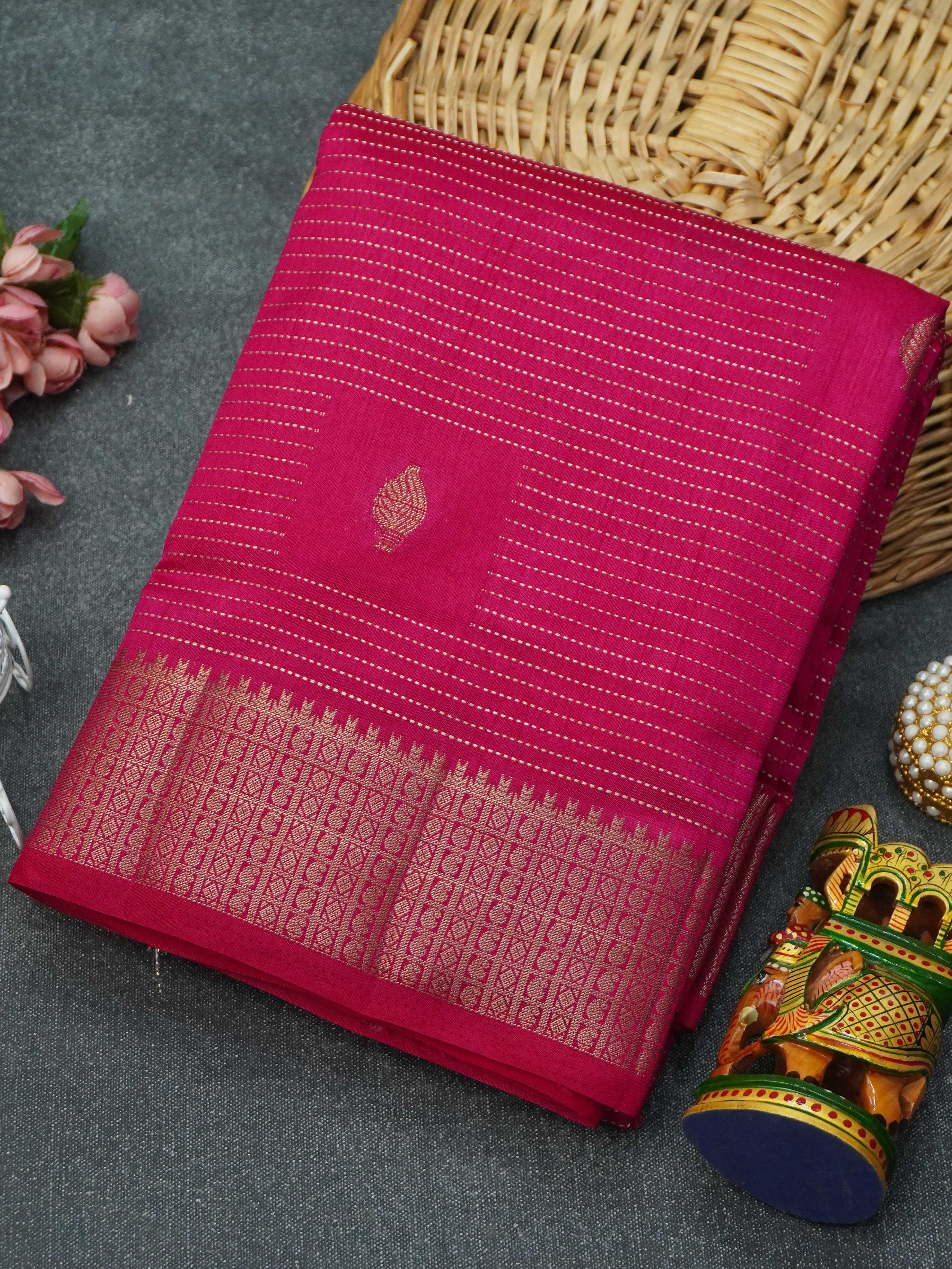 Semi Tussar Silk Saree | TTDS3369
