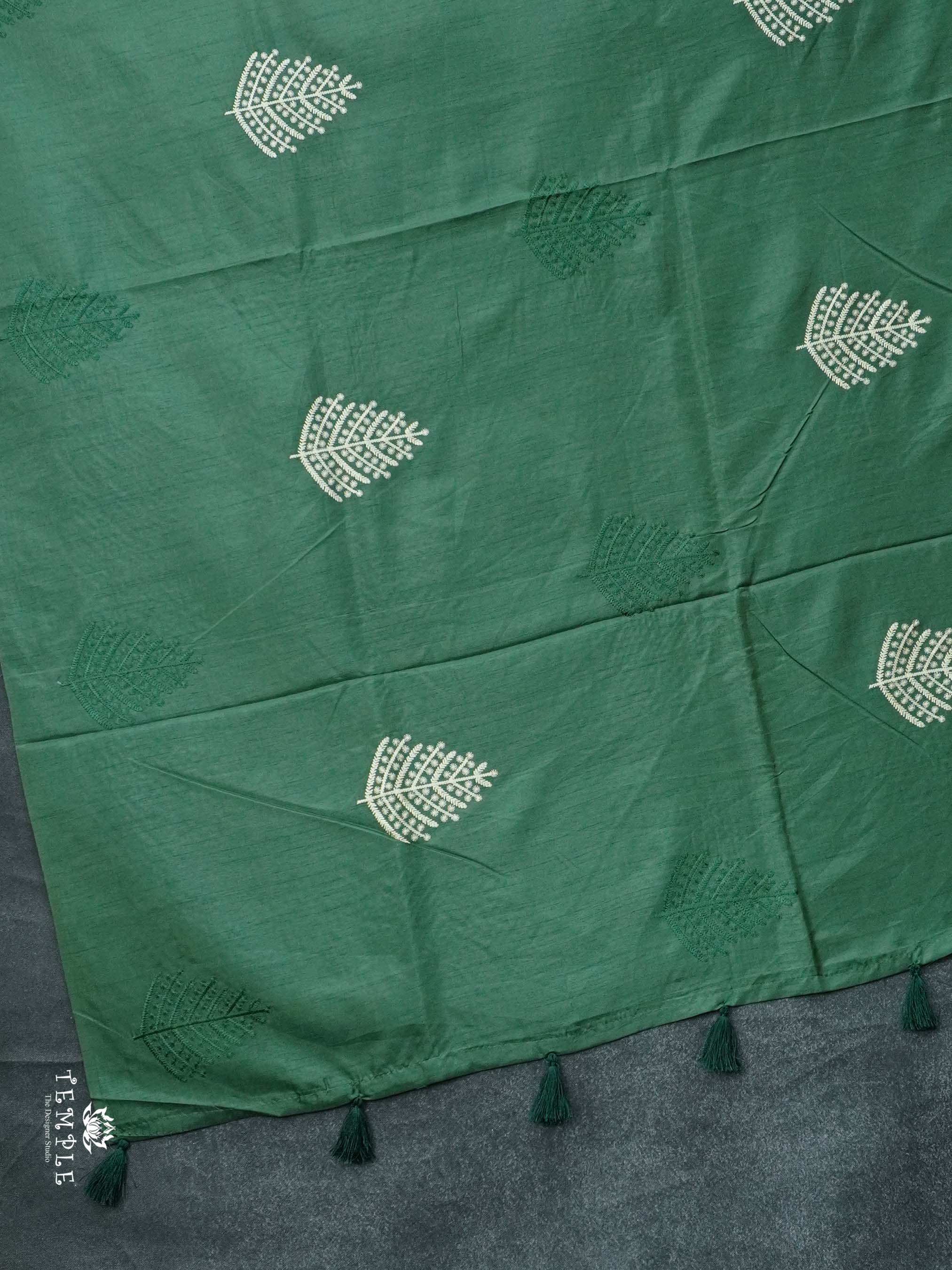 Matka Silk Saree With Thread Work | TTDS2453