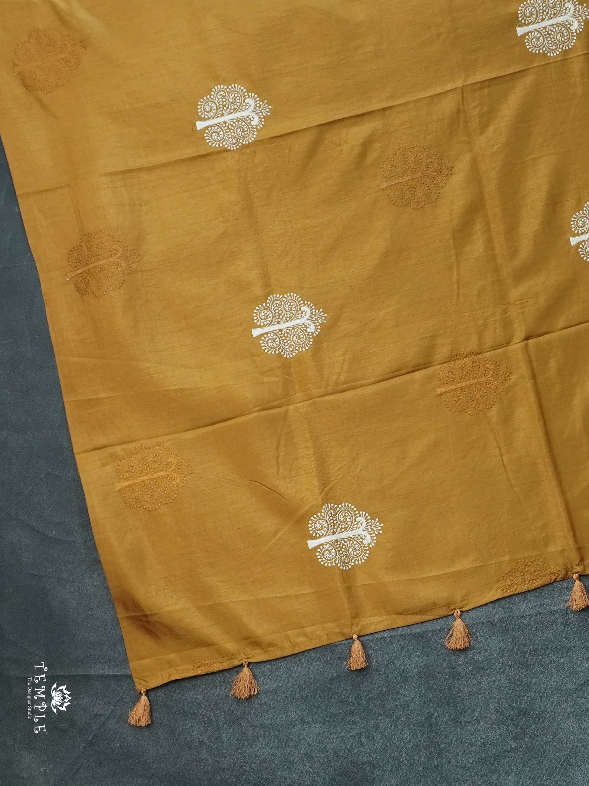 Matka Silk Saree With Thread Work | TTDS2452